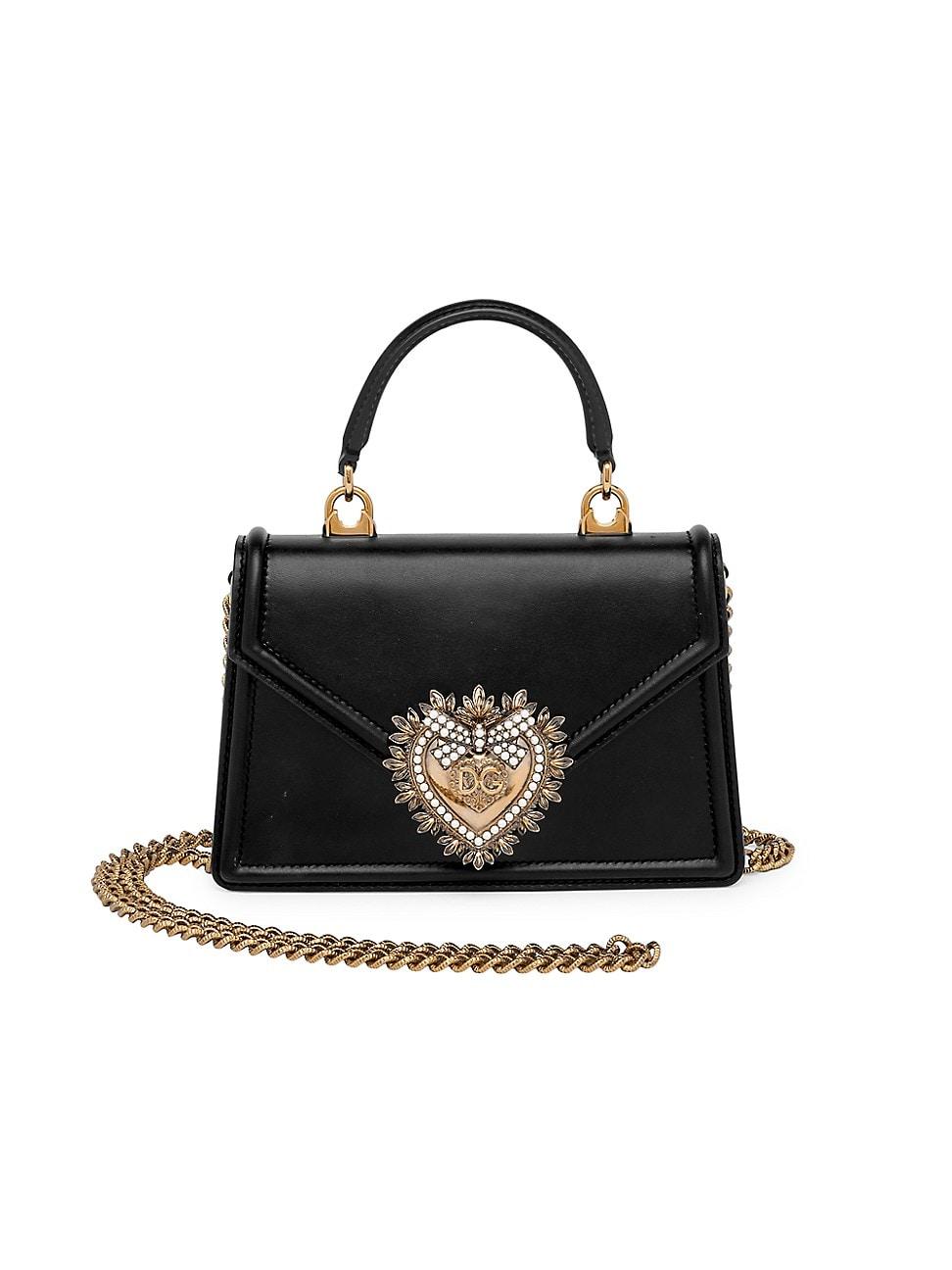 Dolce & Gabbana Small Smooth Calfskin Devotion Bag Product Image