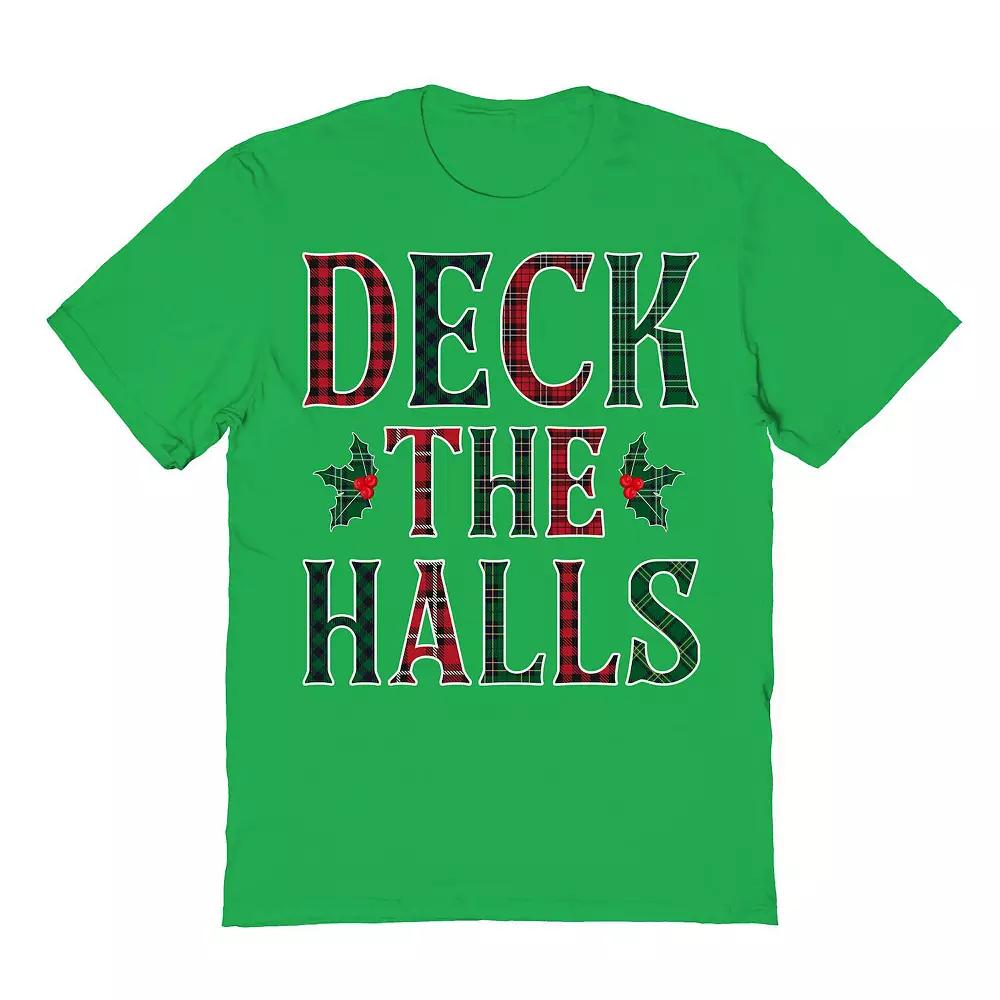 Men's Deck The Halls Christmas Graphic Tee, Adult Unisex,  Product Image