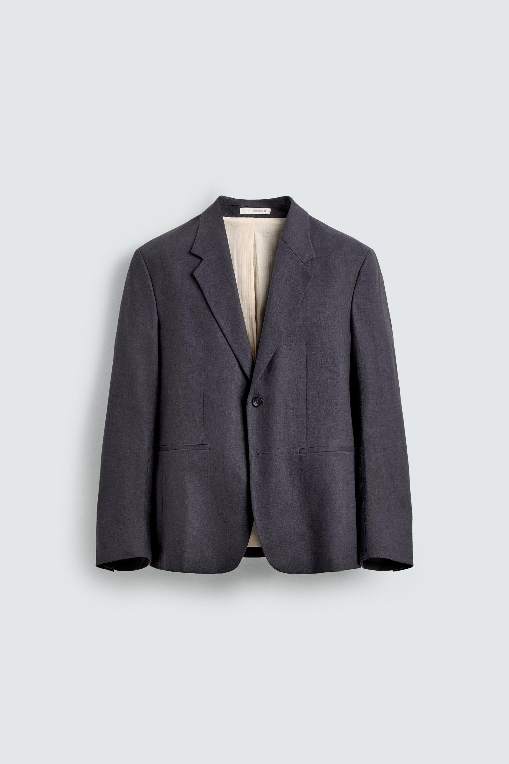 100% LINEN SUIT BLAZER Product Image