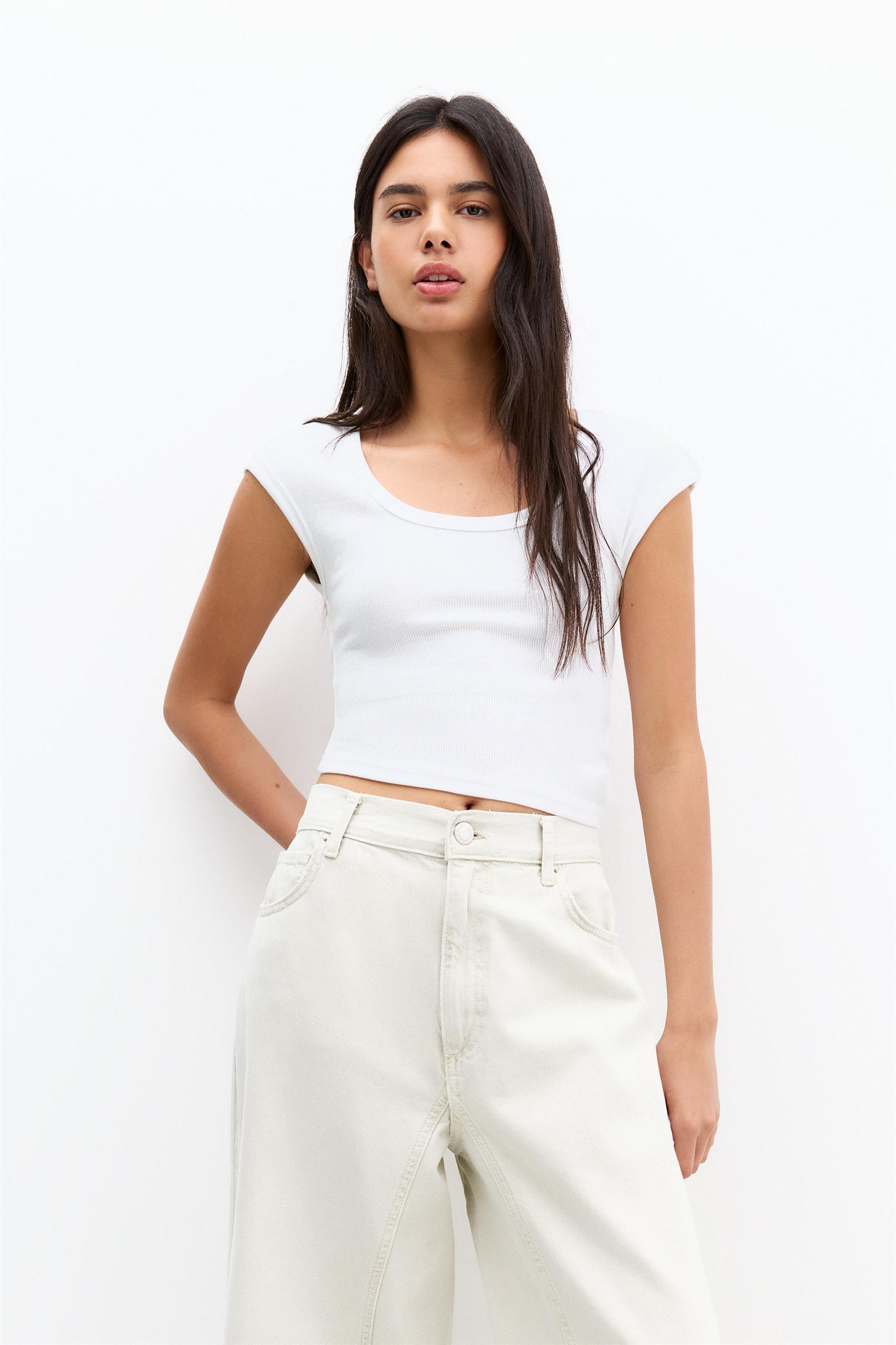 Toddler Girls' Animal Top and Bottom Set - Cat & Jack™ - Peach Orange 12M: Lightweight French Terry, Adjustable Waistband Product Image