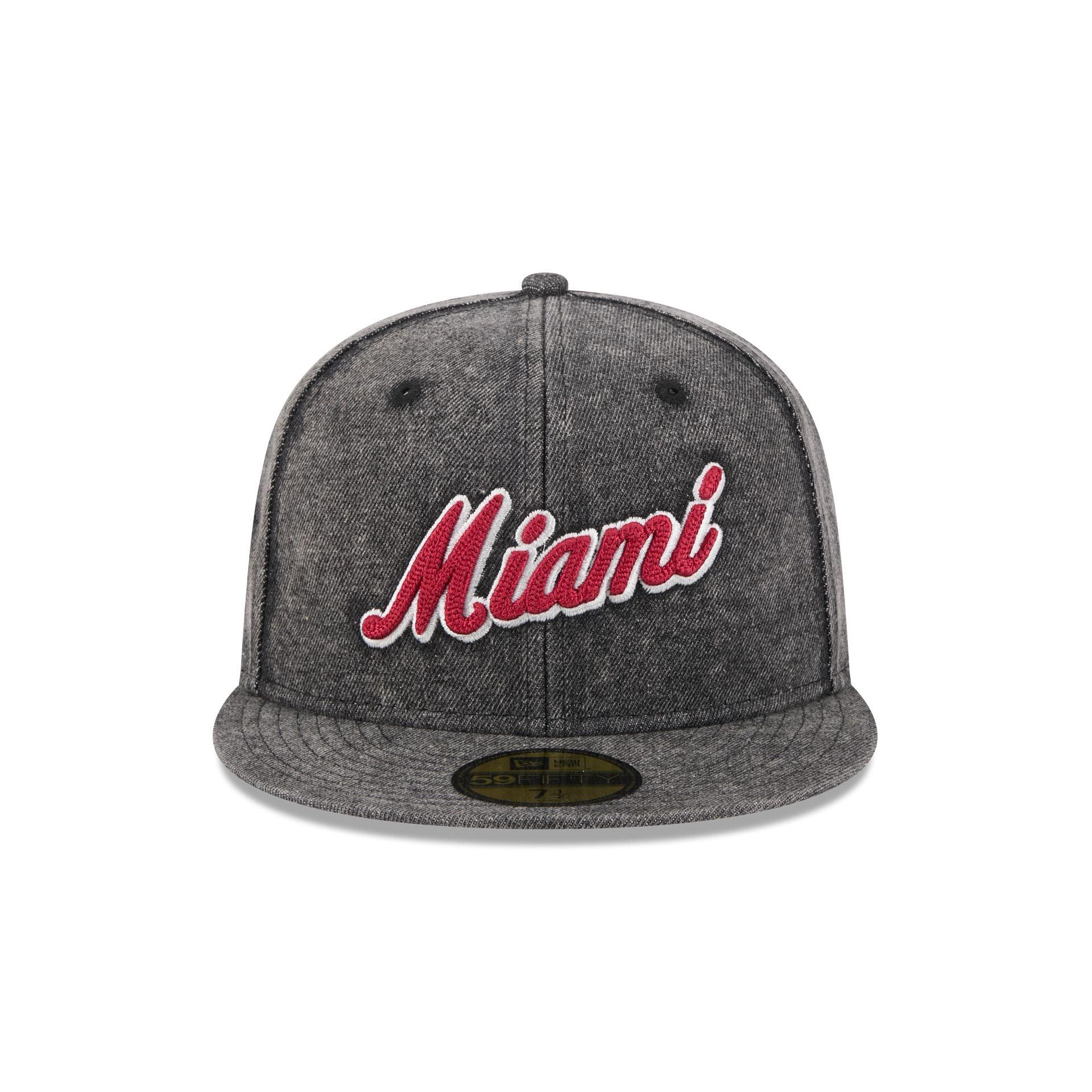 Miami Heat Sport Classics Pastel 59FIFTY Fitted Hat Male Product Image