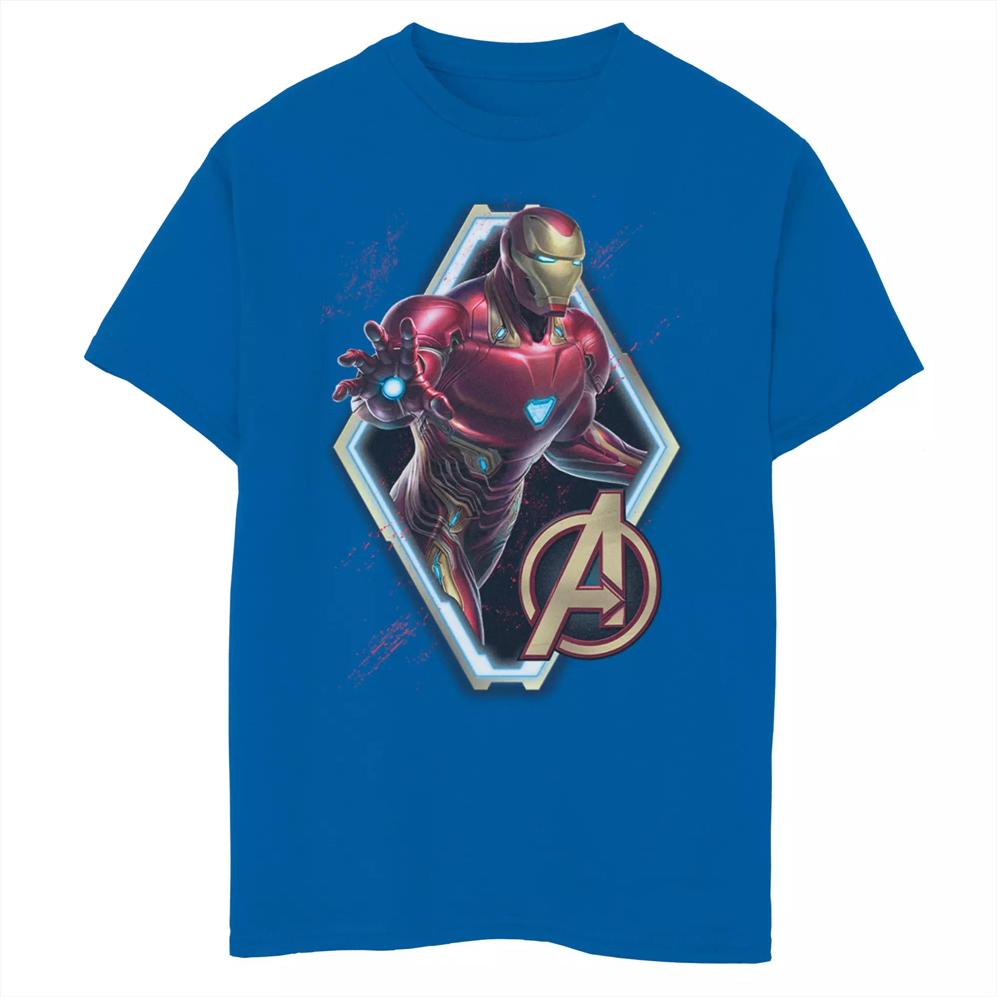 Boys 8-20 Marvel Iron Man Sun Tee, Boys Product Image