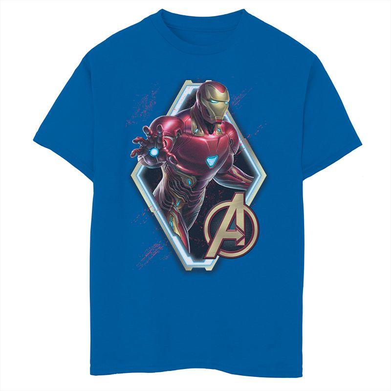 Boys 8-20 Marvel Iron Man Sun Tee, Boys Product Image