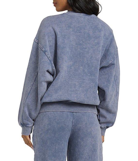 Billabong Kendal Long Sleeve Saltwashed Crew Neck Fleece Sweatshirt Product Image
