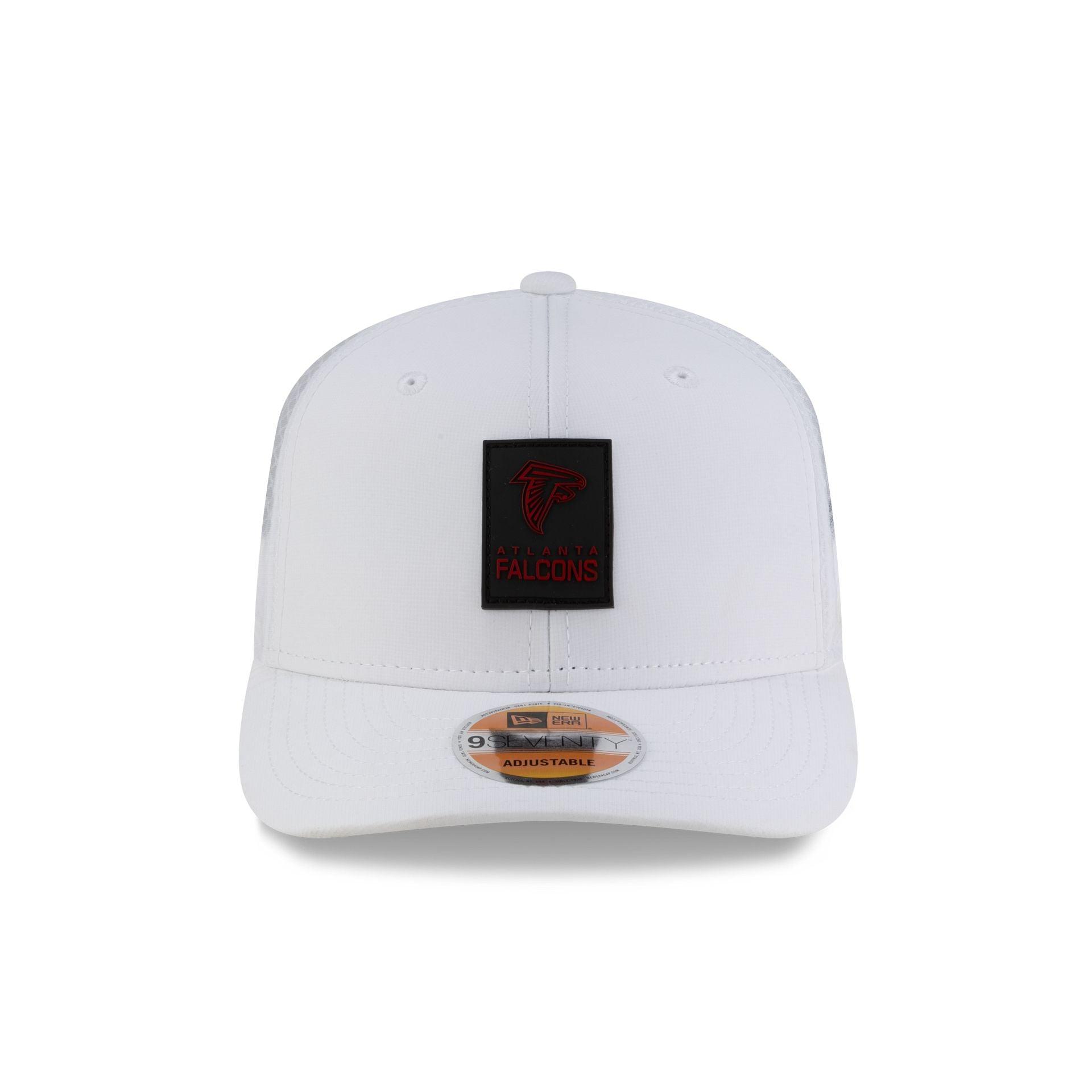 Atlanta Falcons 2025 Sideline Hot Weather White 9SEVENTY Trucker Hat Male Product Image
