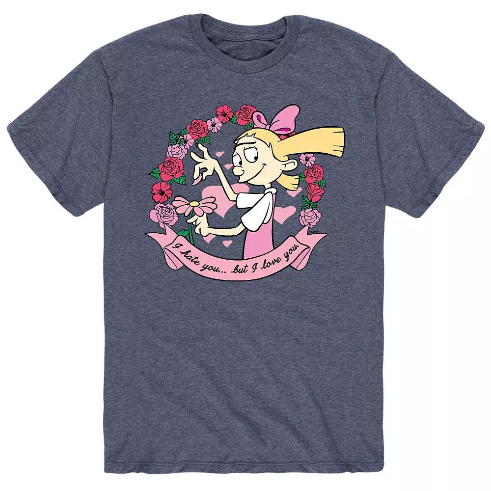 Men's Hey Arnold! Valentines I Love You Tee,  Product Image