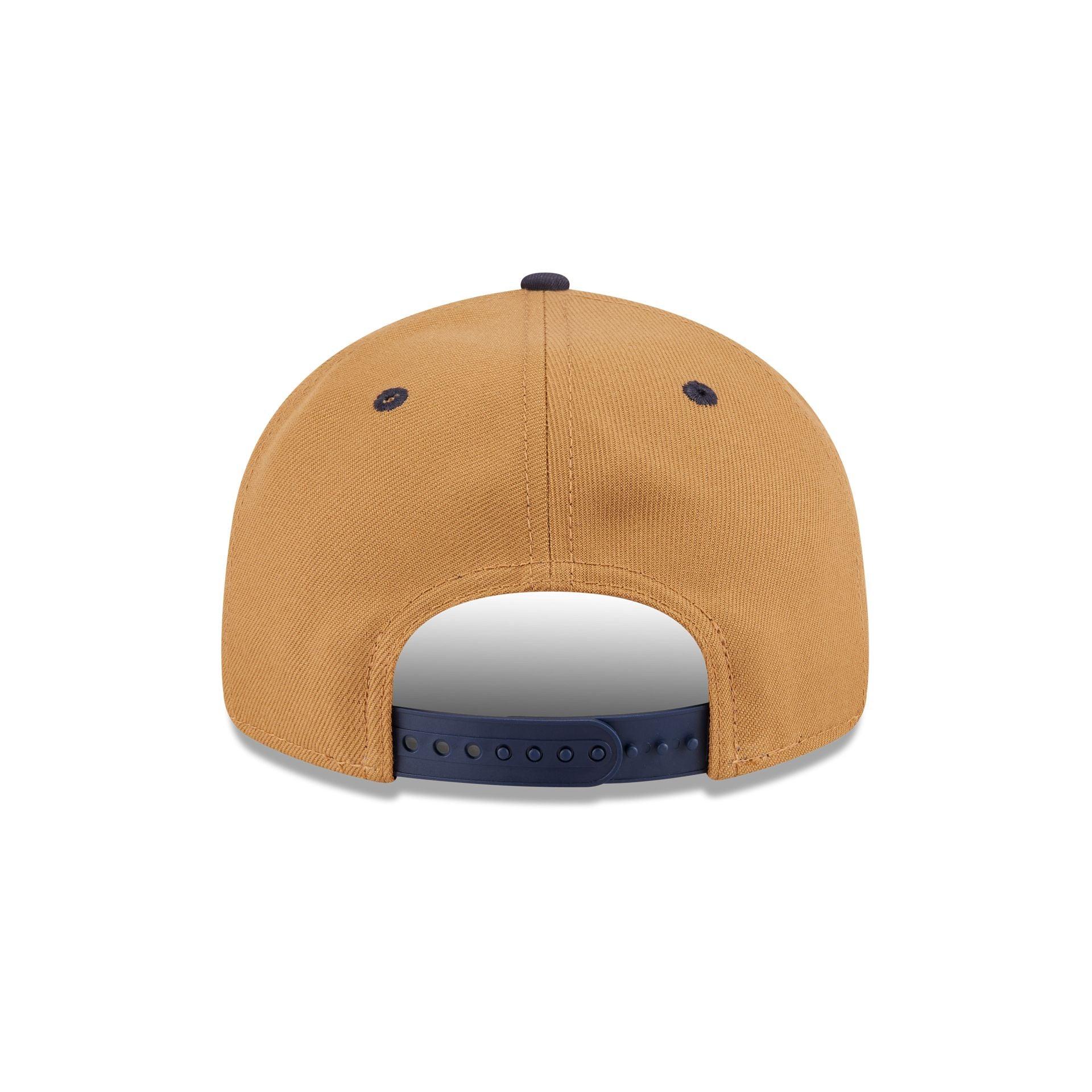 Houston Astros Wheat Retro Crown 9FIFTY Snapback Hat Male Product Image