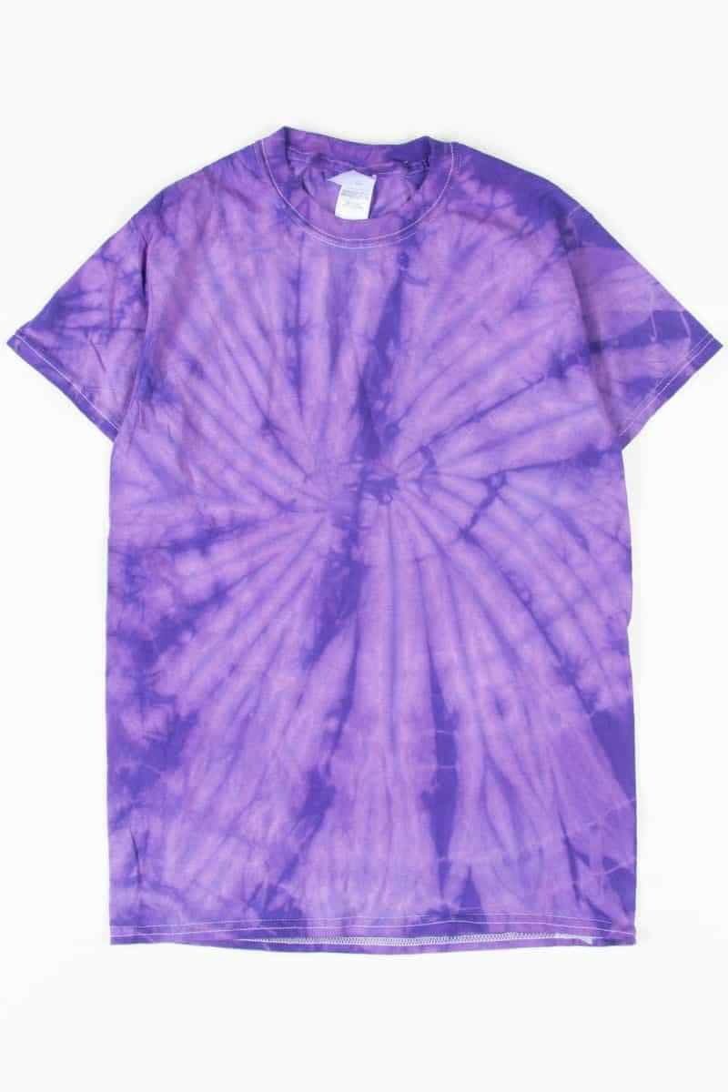 Purple Tie Dye Shirt Product Image