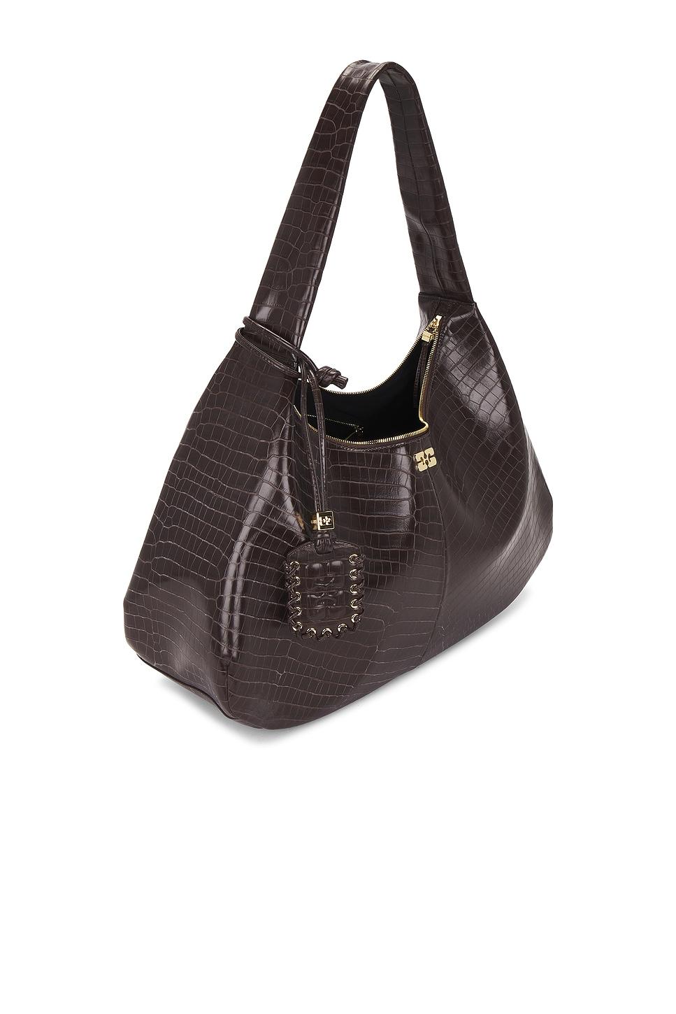 Ganni Bou Hobo XXL Croco Bag Ganni Product Image