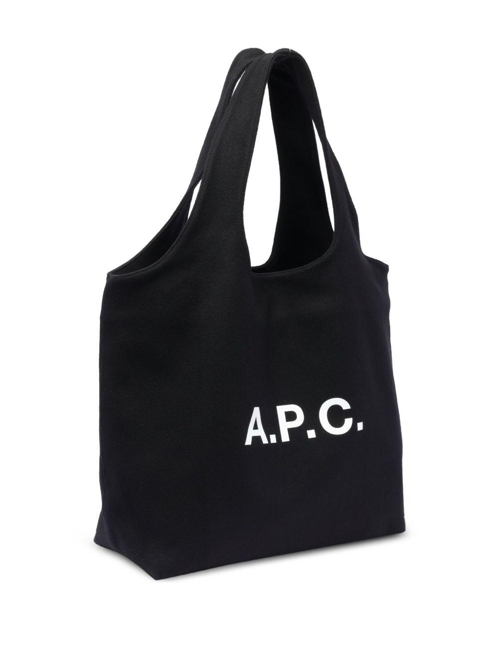 APC Small Ninon Tote Bag In Black Product Image