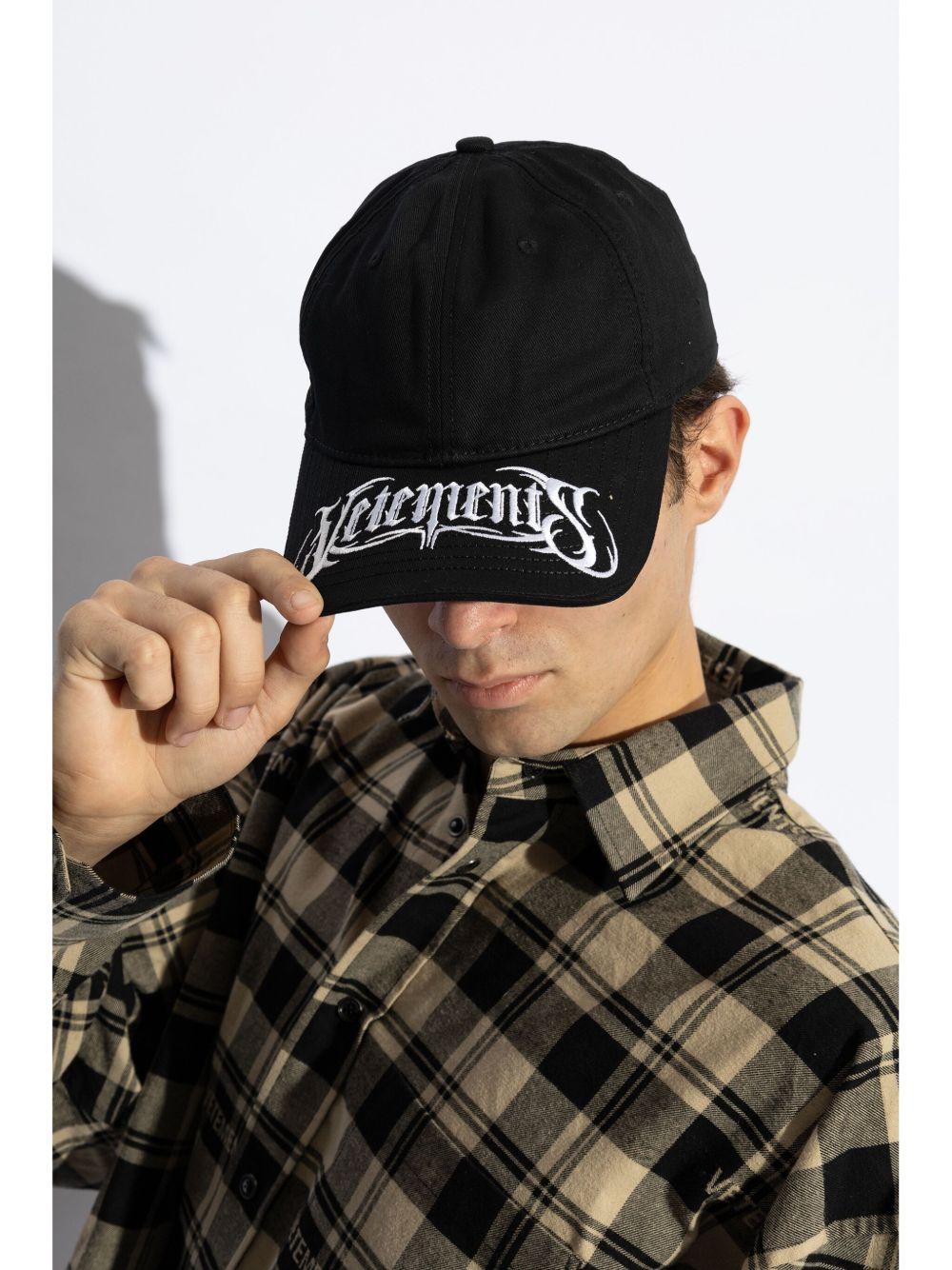 logo-embroidered cap Product Image