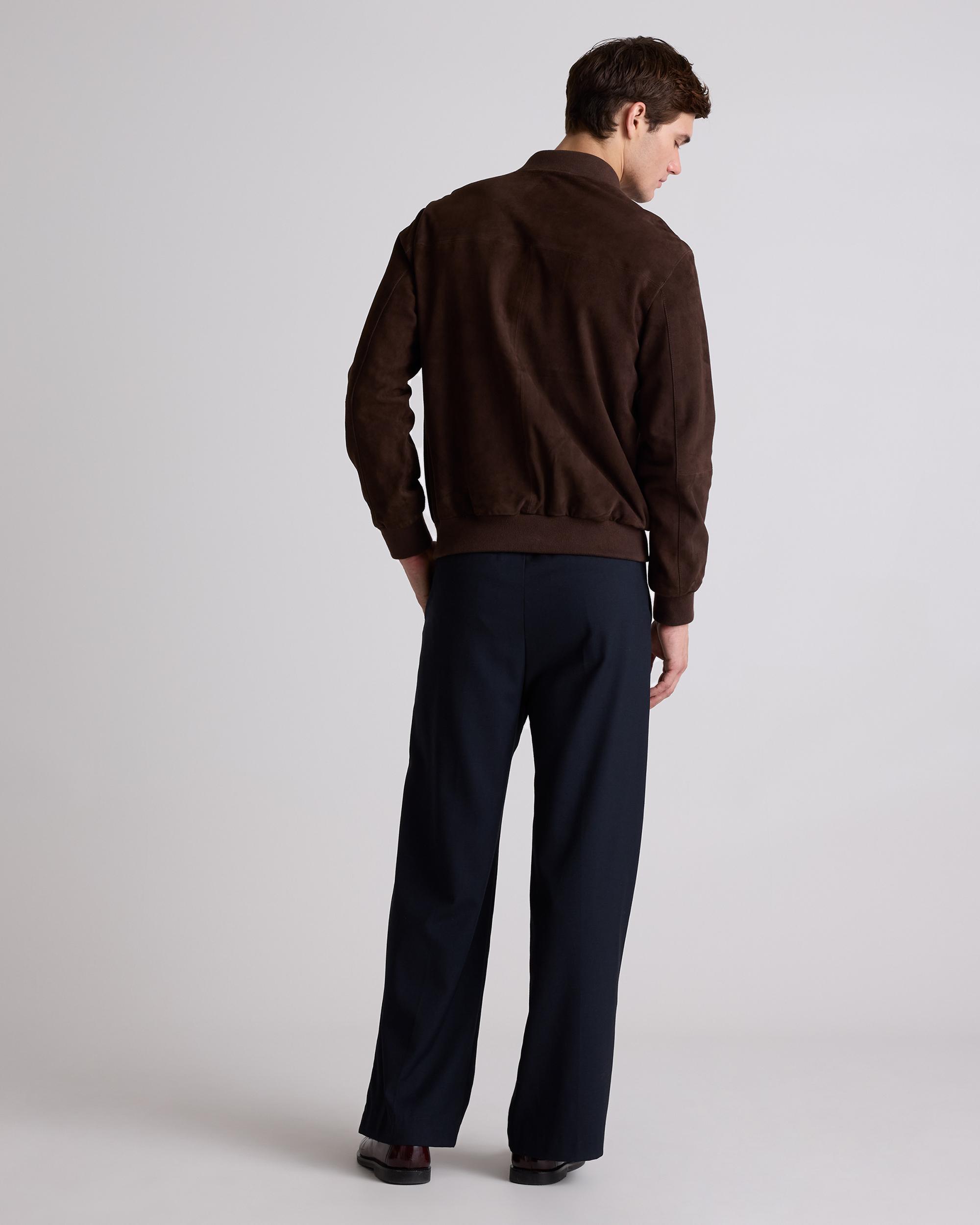 Quince | Men's 100% Suede Bomber Jacket Suede Leather Product Image