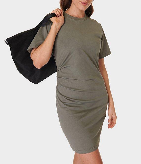 Sweaty Betty Ruched Knit Tee Dress Product Image