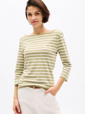 Stripe Boatneck T-Shirt Product Image