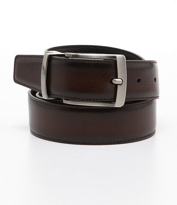 Roundtree & Yorke Big & Tall Burnished Edge Reversible Belt Product Image