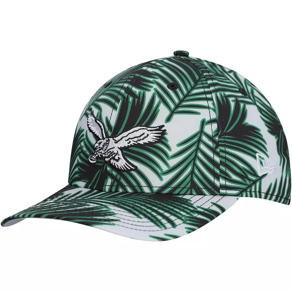 Men's New Era Gray Philadelphia Eagles Palms 39THIRTY Flex Hat, Size: Large/XL, Grey Product Image