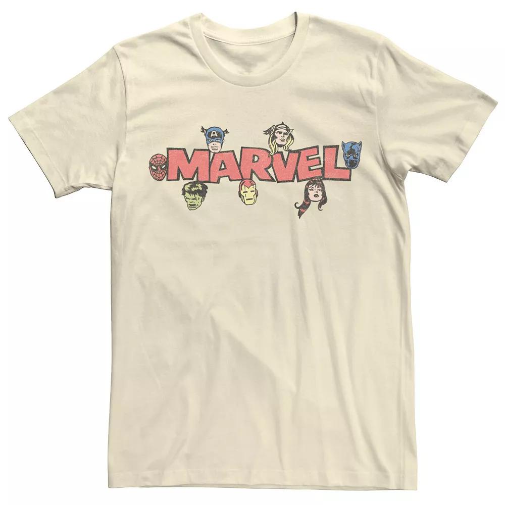 Men's Marvel Avengers Retro Style Logo Tee,  Product Image