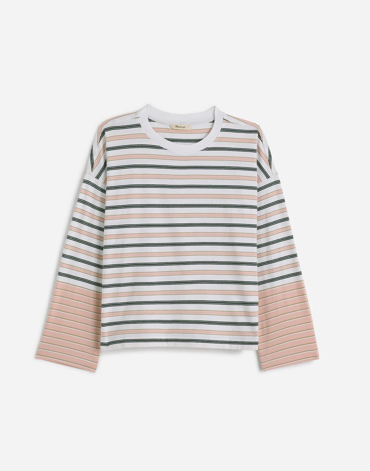 Easy Crewneck Long-Sleeve Tee Product Image