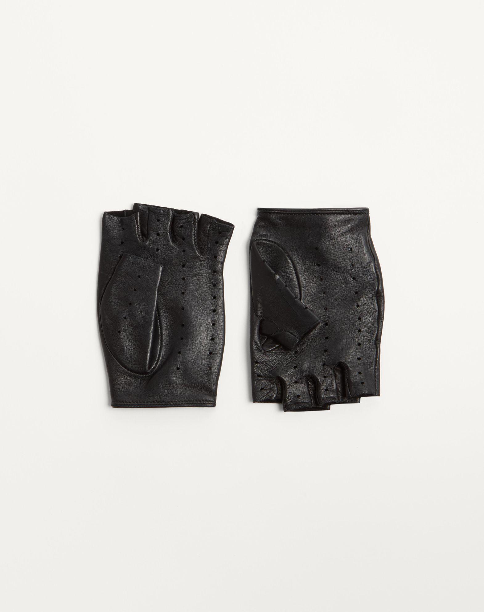 Vlogo Signature Nappa Fingerless Gloves  Product Image