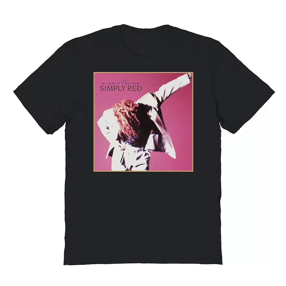 Mens Simply Red A New Flame Graphic Tee, Men's,  Product Image