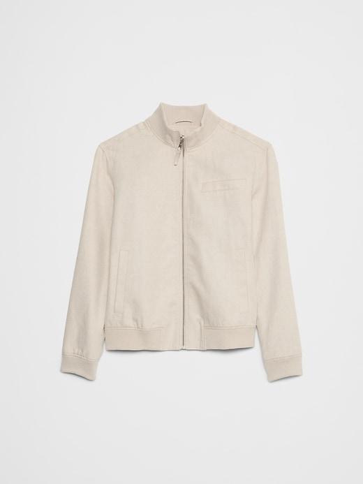 Cotton-Linen Bomber Product Image
