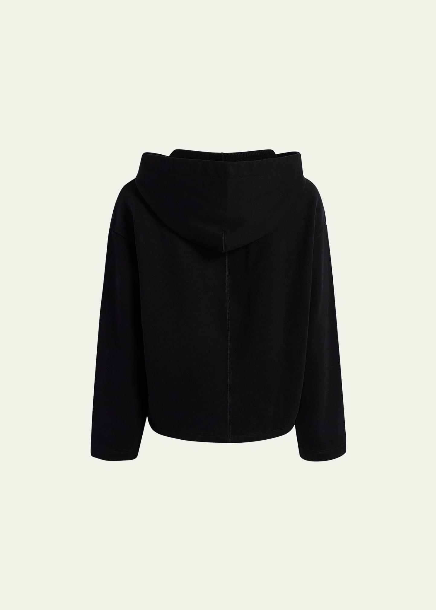 Fleece Cropped Hoodie Product Image