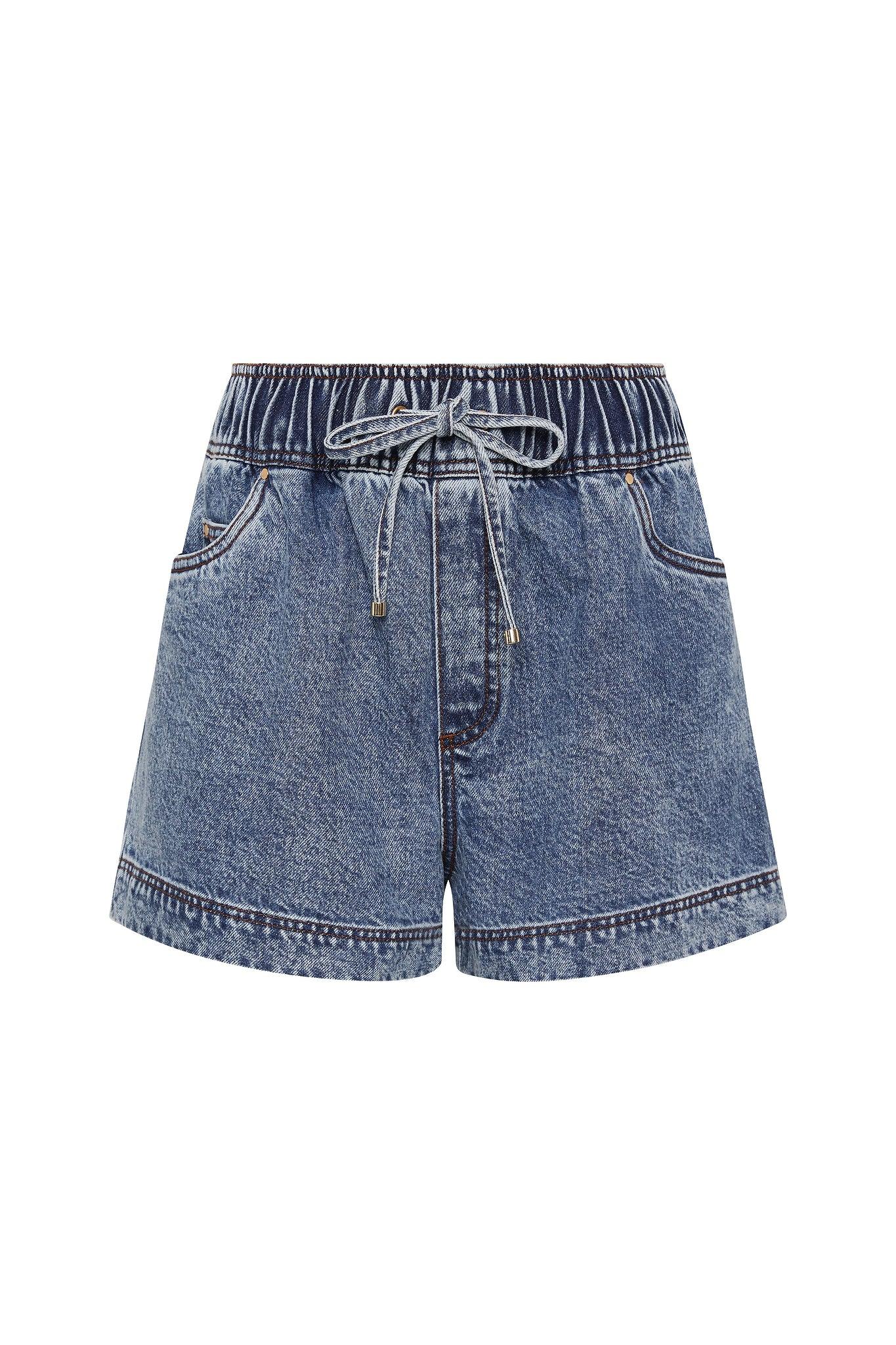 Blues Denim Shorts-80'S BLUE WASH / 6 Product Image