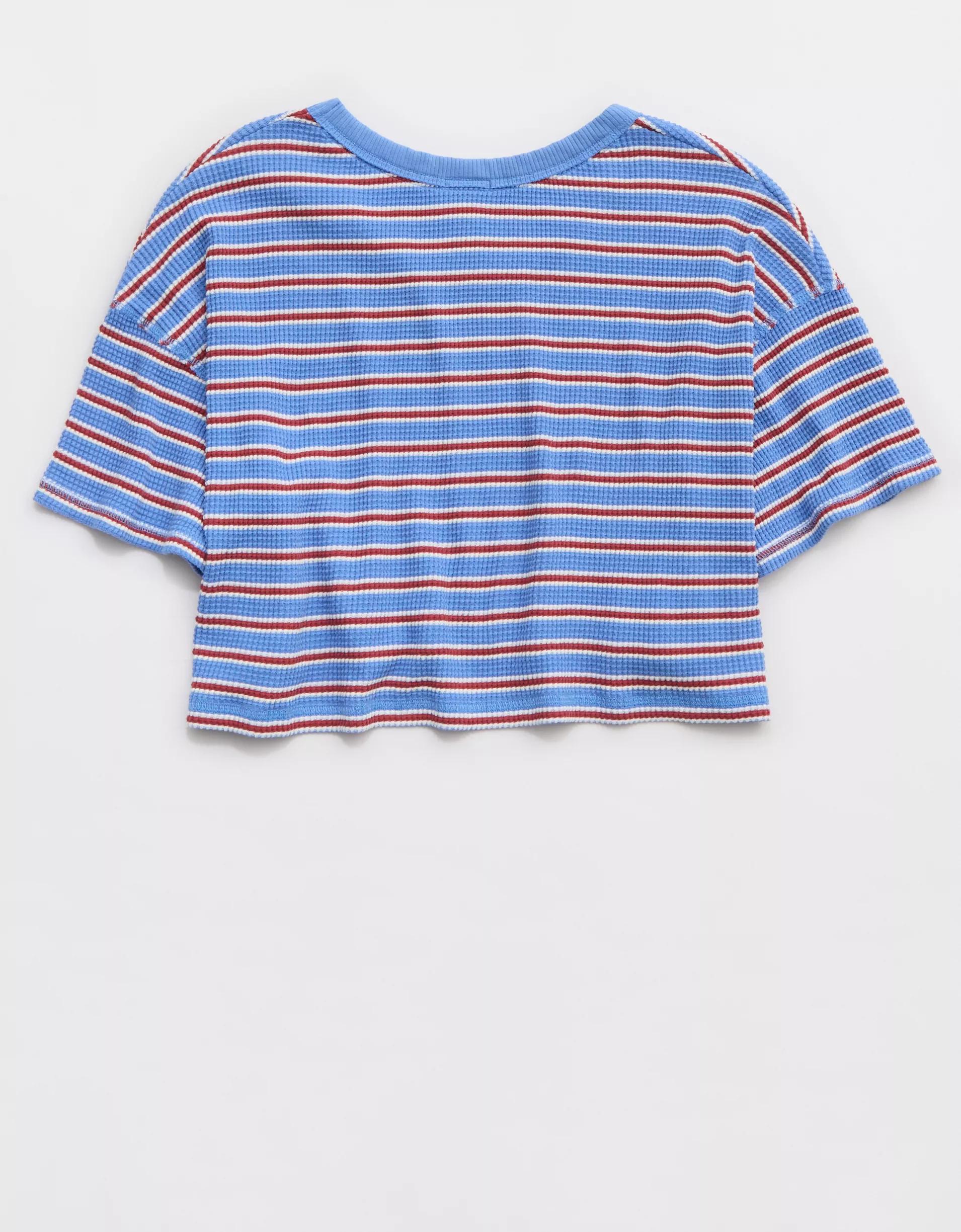OFFLINE By Aerie Wow! Waffle Scoop T-Shirt Product Image