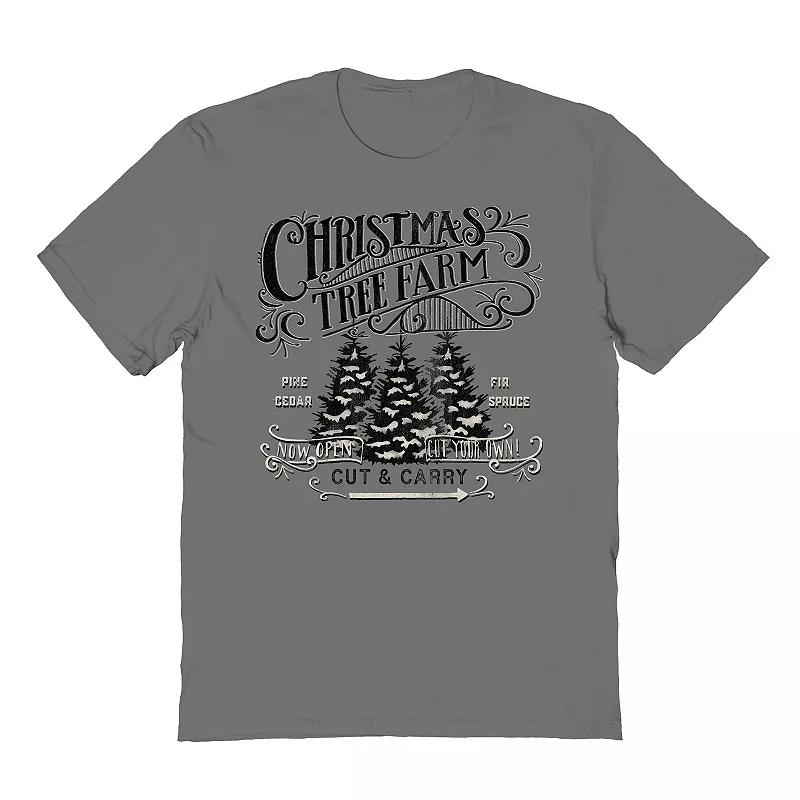 Men's Christmas Tree Farm Graphic Tee, Adult Unisex,  Product Image