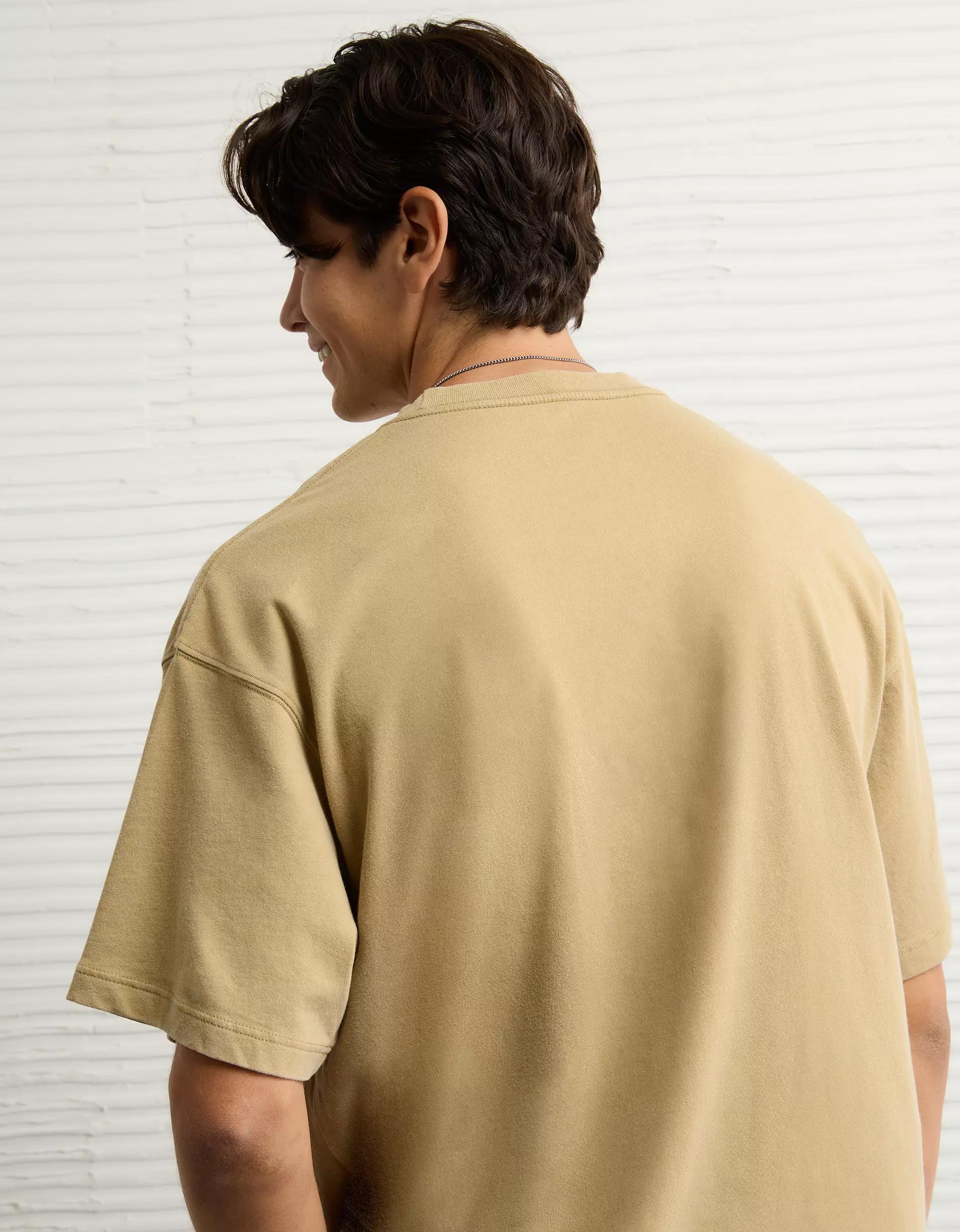 AE Boxy Sueded Jersey T-Shirt Product Image