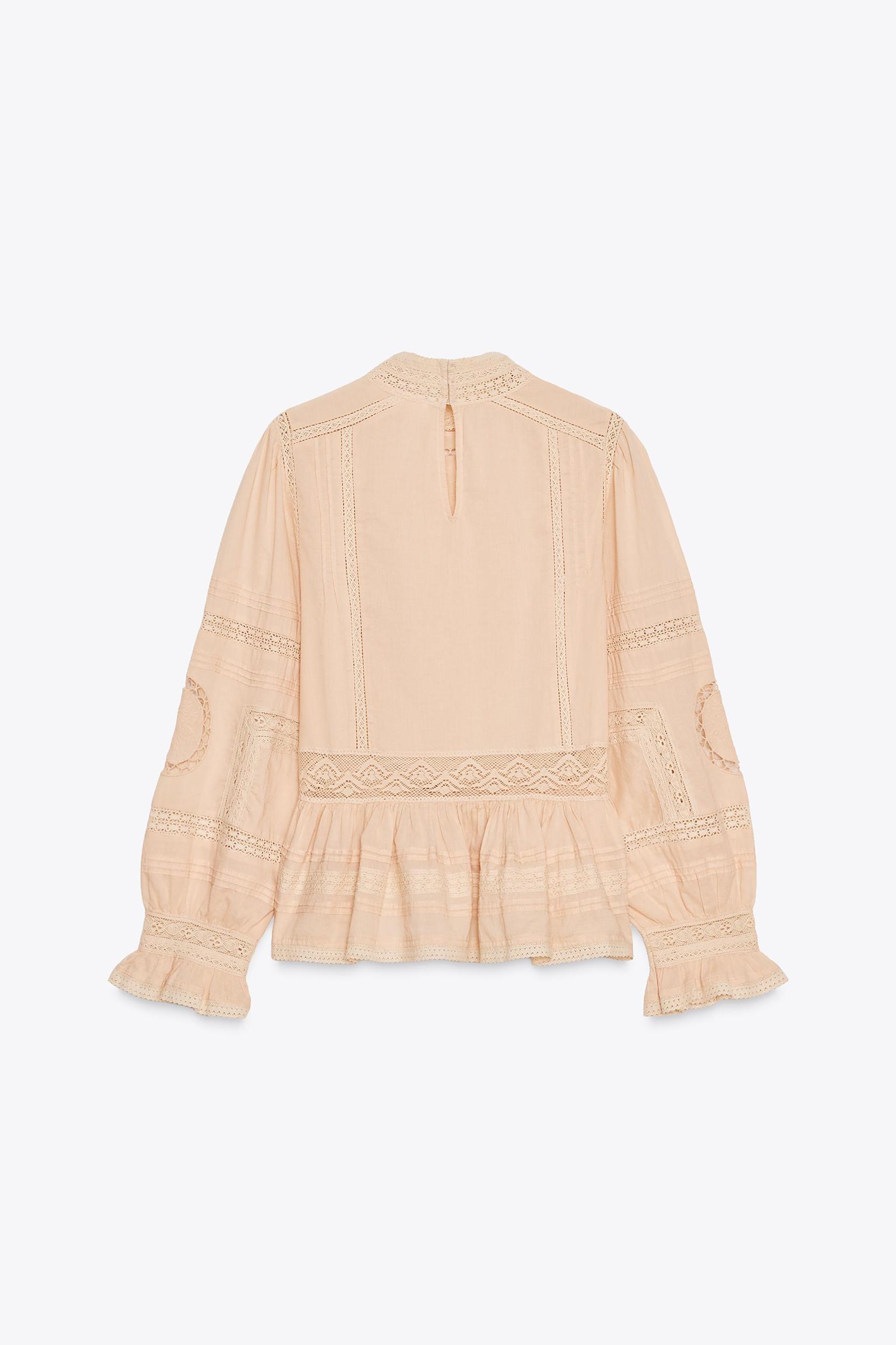 ZW COLLECTION EMBROIDERED ROMANTIC SHIRT Product Image