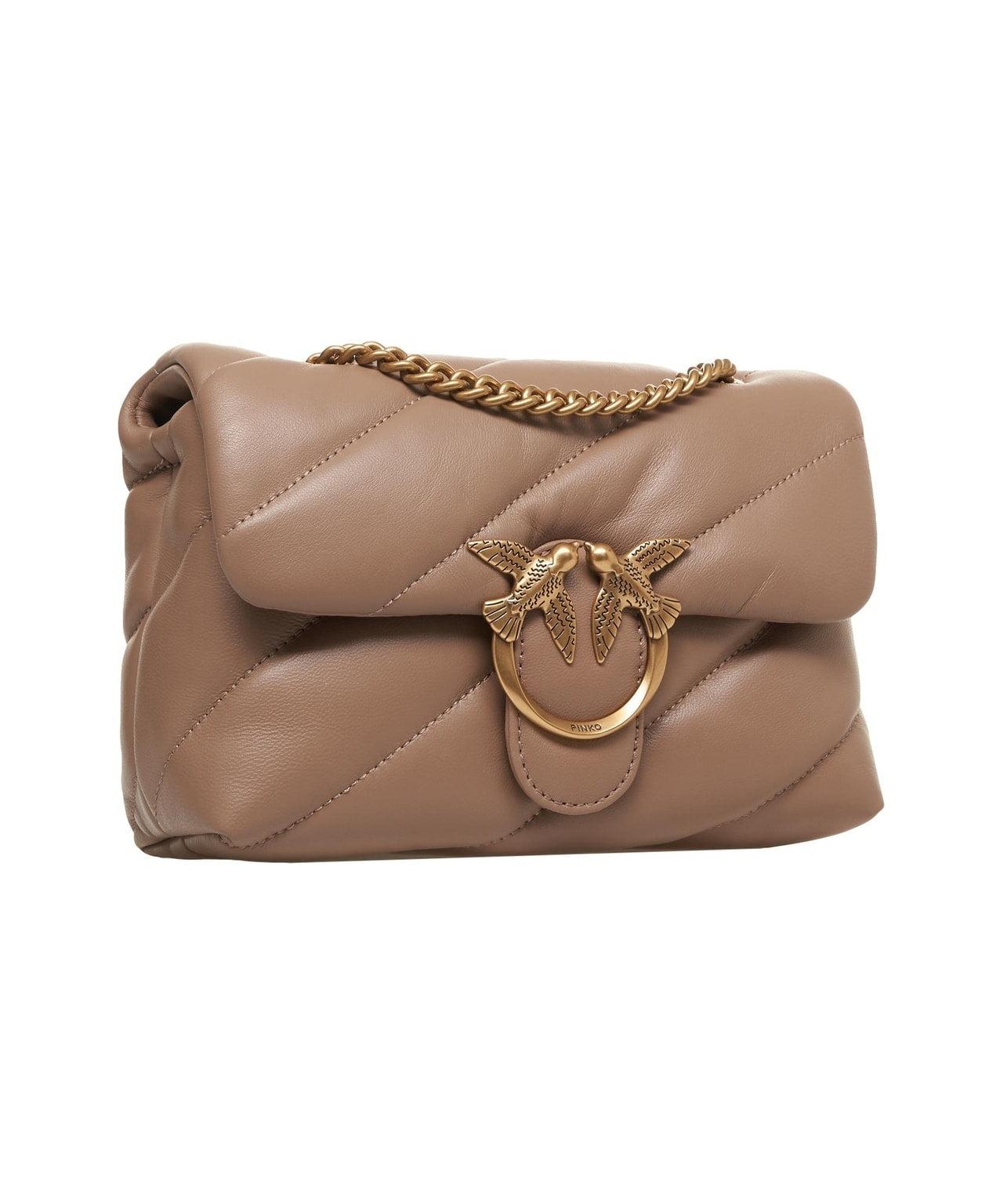 Leather shoulder bag 'Mini Love Puff' Product Image