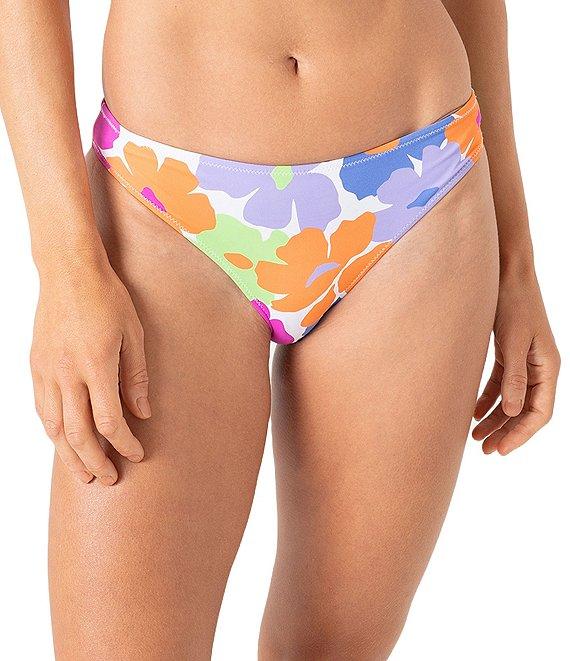 Roxy California Dreaming Low Waist Reversible Hipster Swim Bottom Product Image