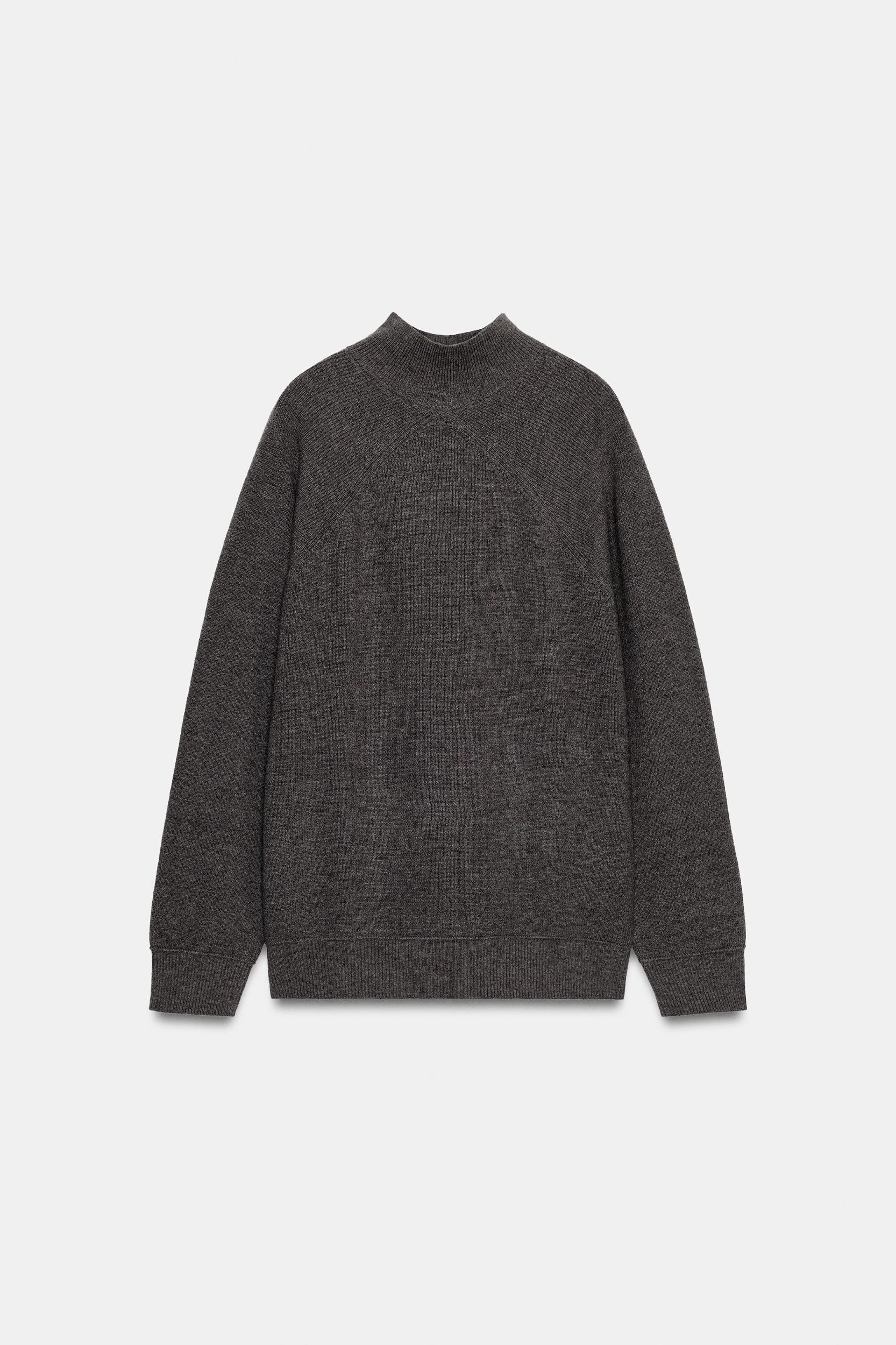HIGH NECK KNIT JUMPER Product Image