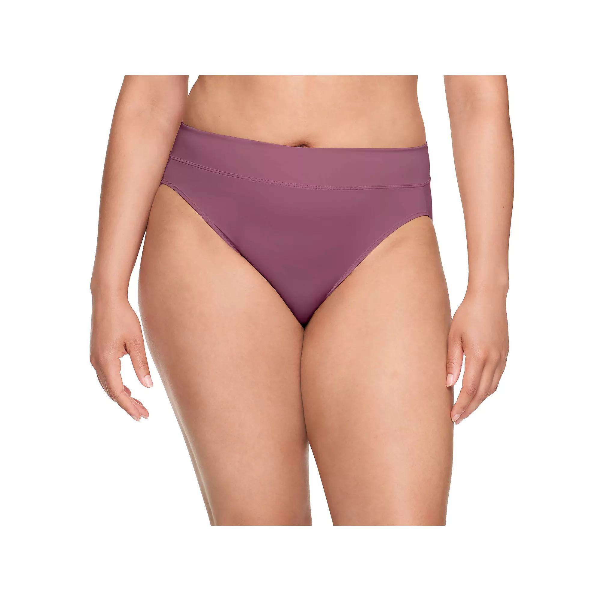 Warners No Pinching No Problems® Tailored Hi-Cut Panty 5138J, Women's, Size: XXL, Yellow Rose Leo Product Image