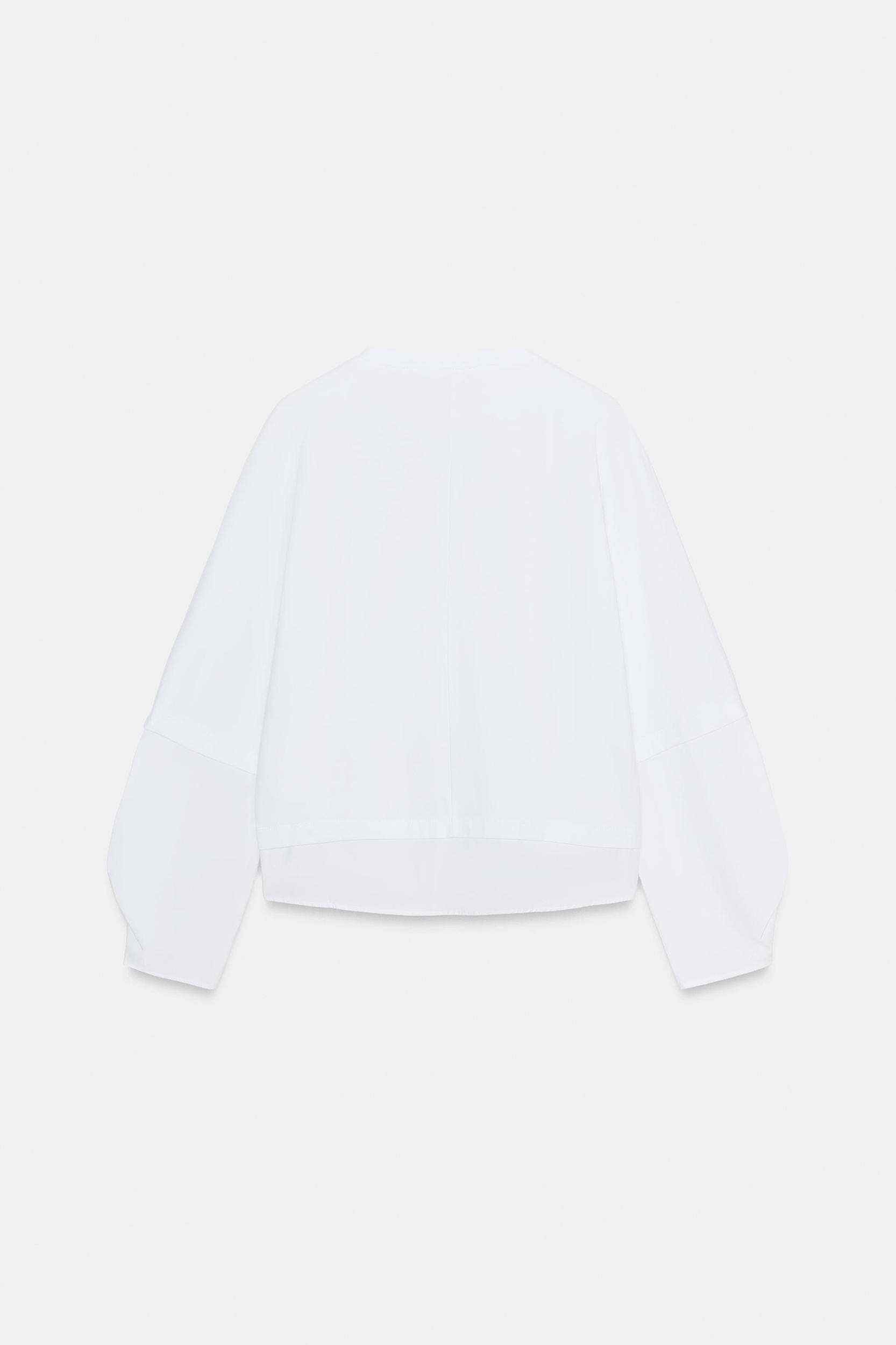 COMBINED POPLIN T-SHIRT Product Image