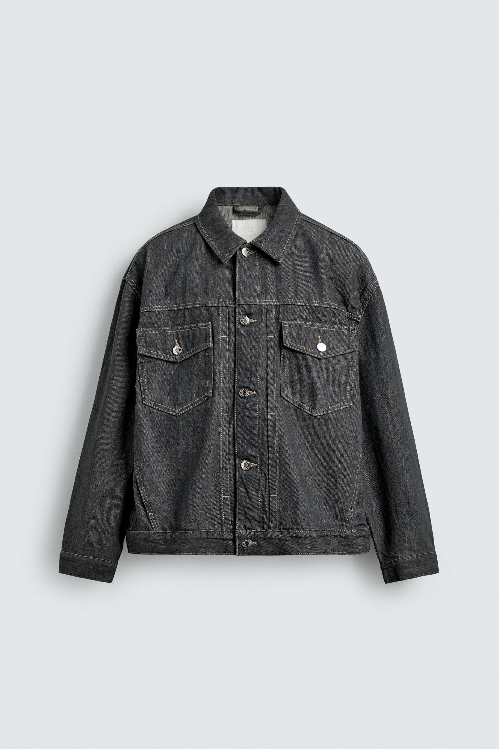OVERSIZED FIT DENIM JACKET Product Image