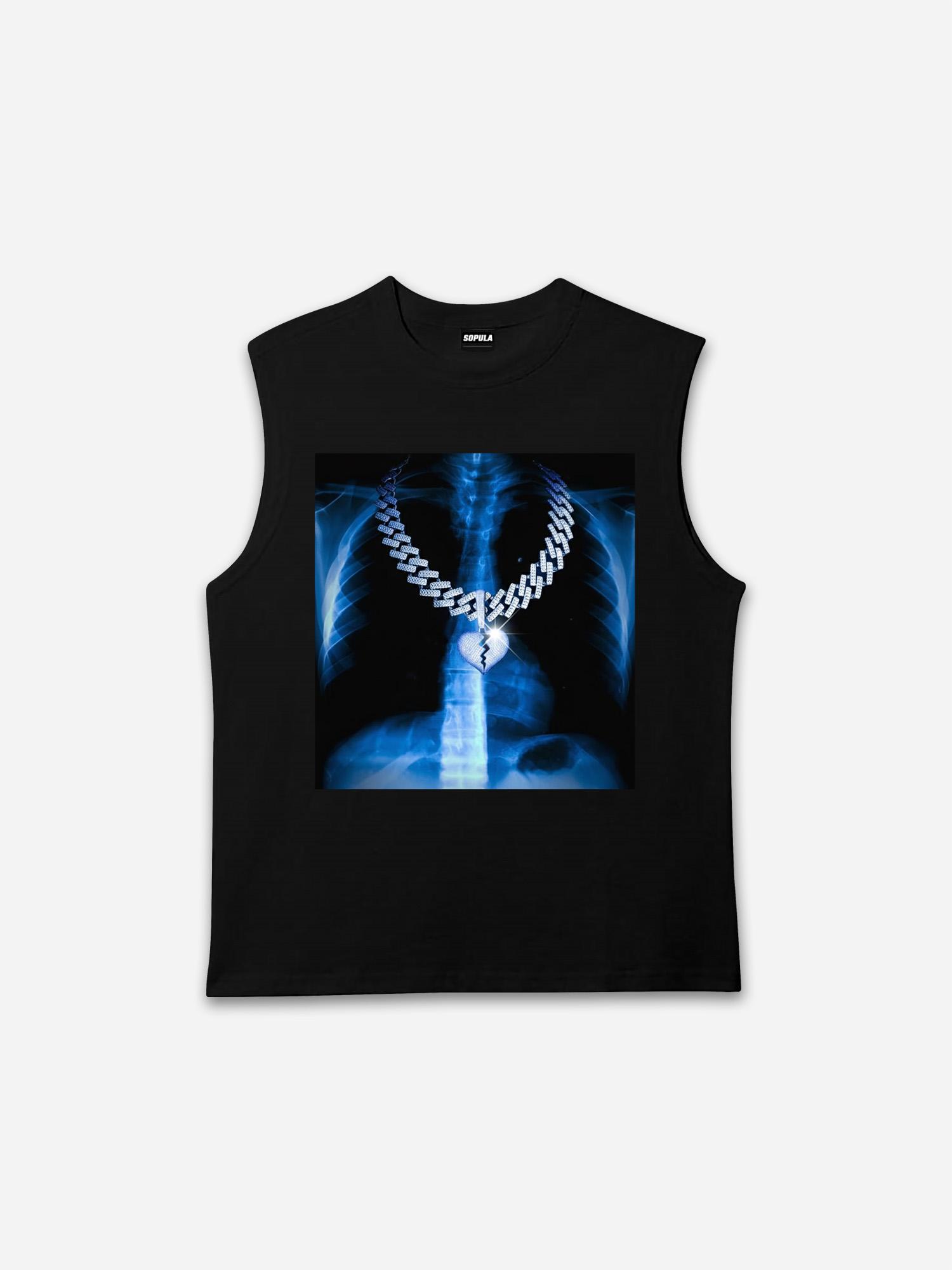 Sopula Clown Graphic Print Cotton Crop T-Shirt Product Image