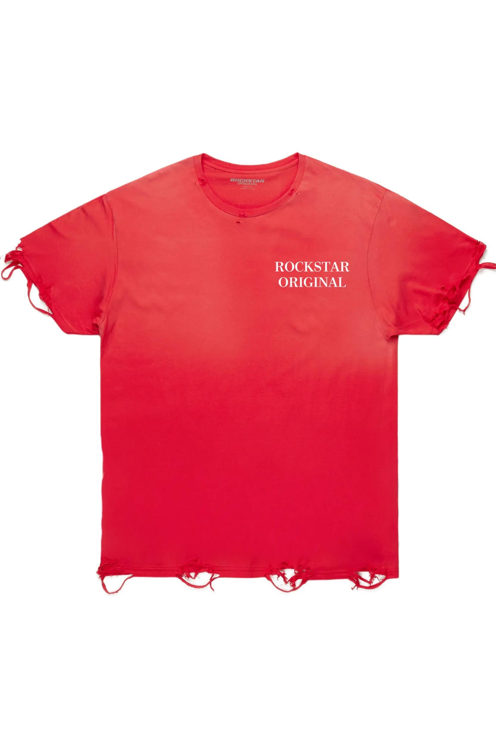 Nyokia Red Oversized T-Shirt Female Product Image