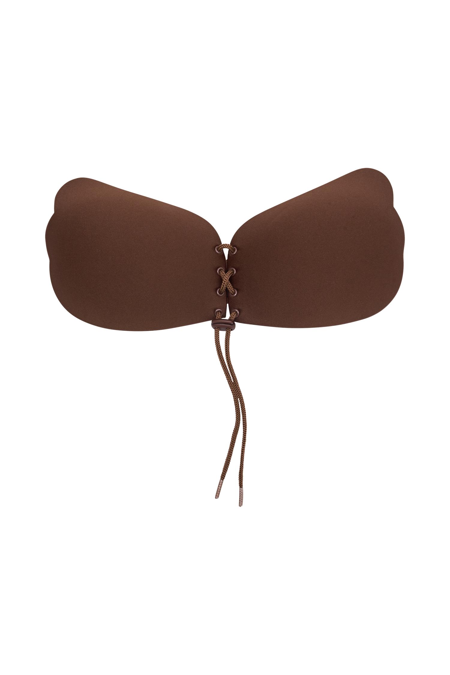 Stick It! Strapless Stick On Bra - Brown Product Image