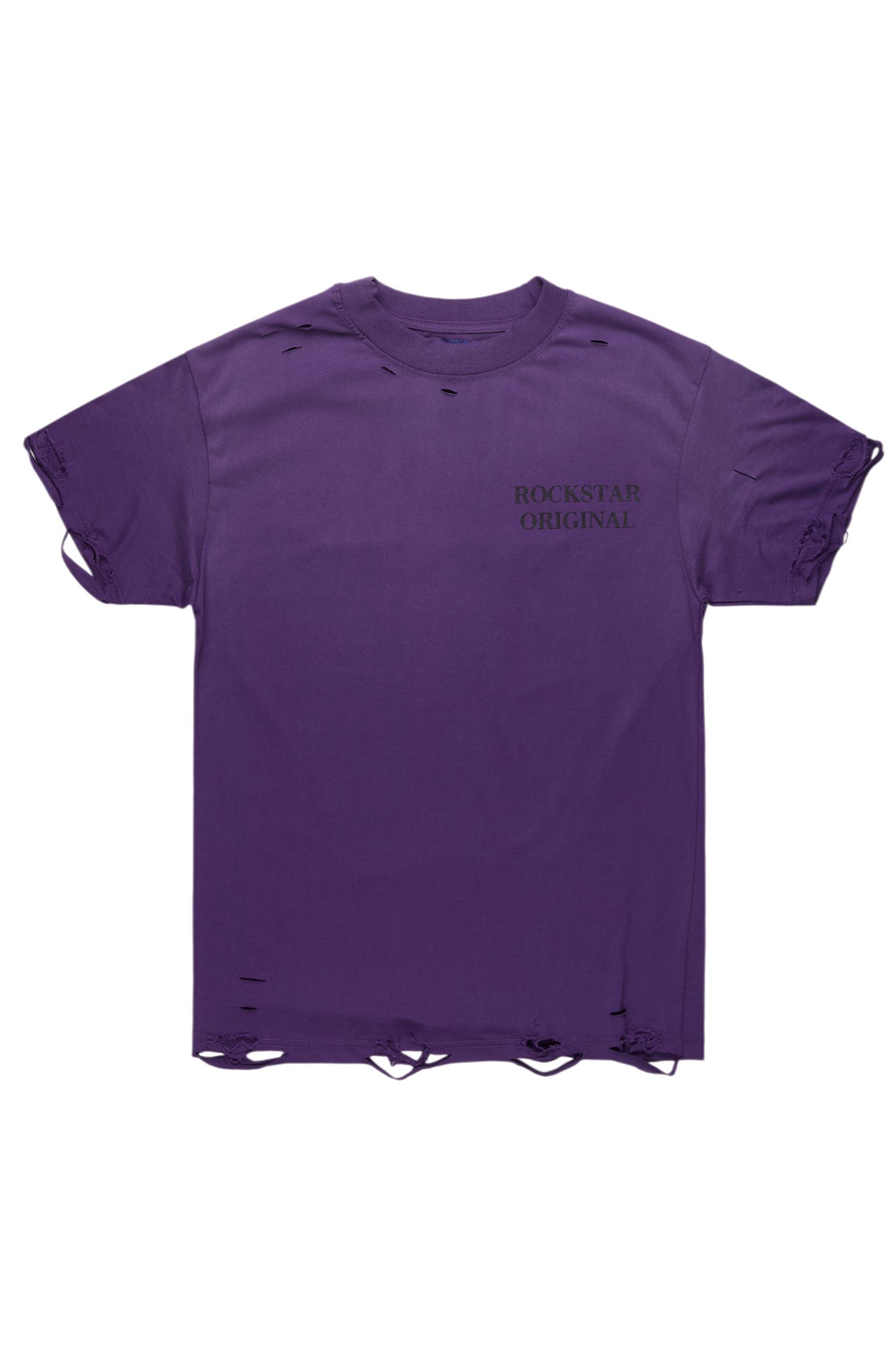Nyokia Purple Oversized T-Shirt Female Product Image