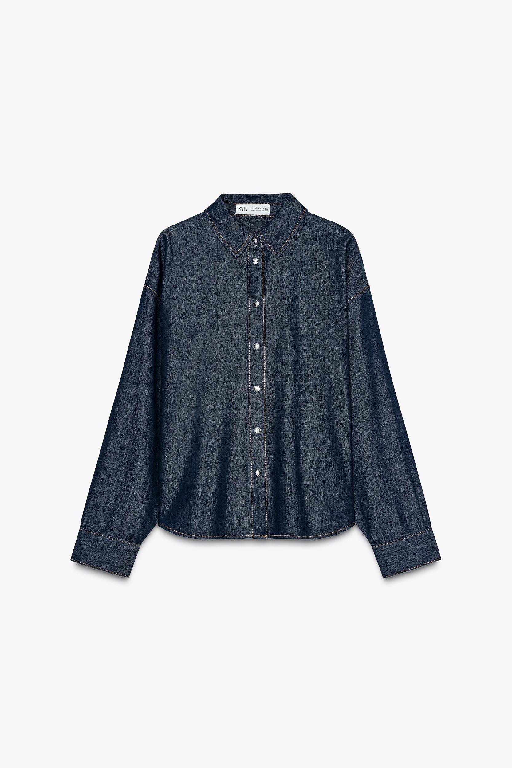 Z1975 OVERSIZED DENIM SHIRT Product Image
