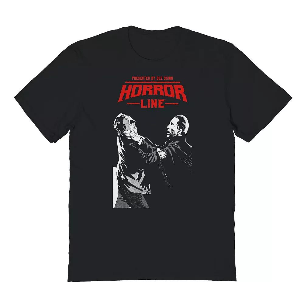 Men's Horror Line Dracula Choke Graphic Tee,  Product Image