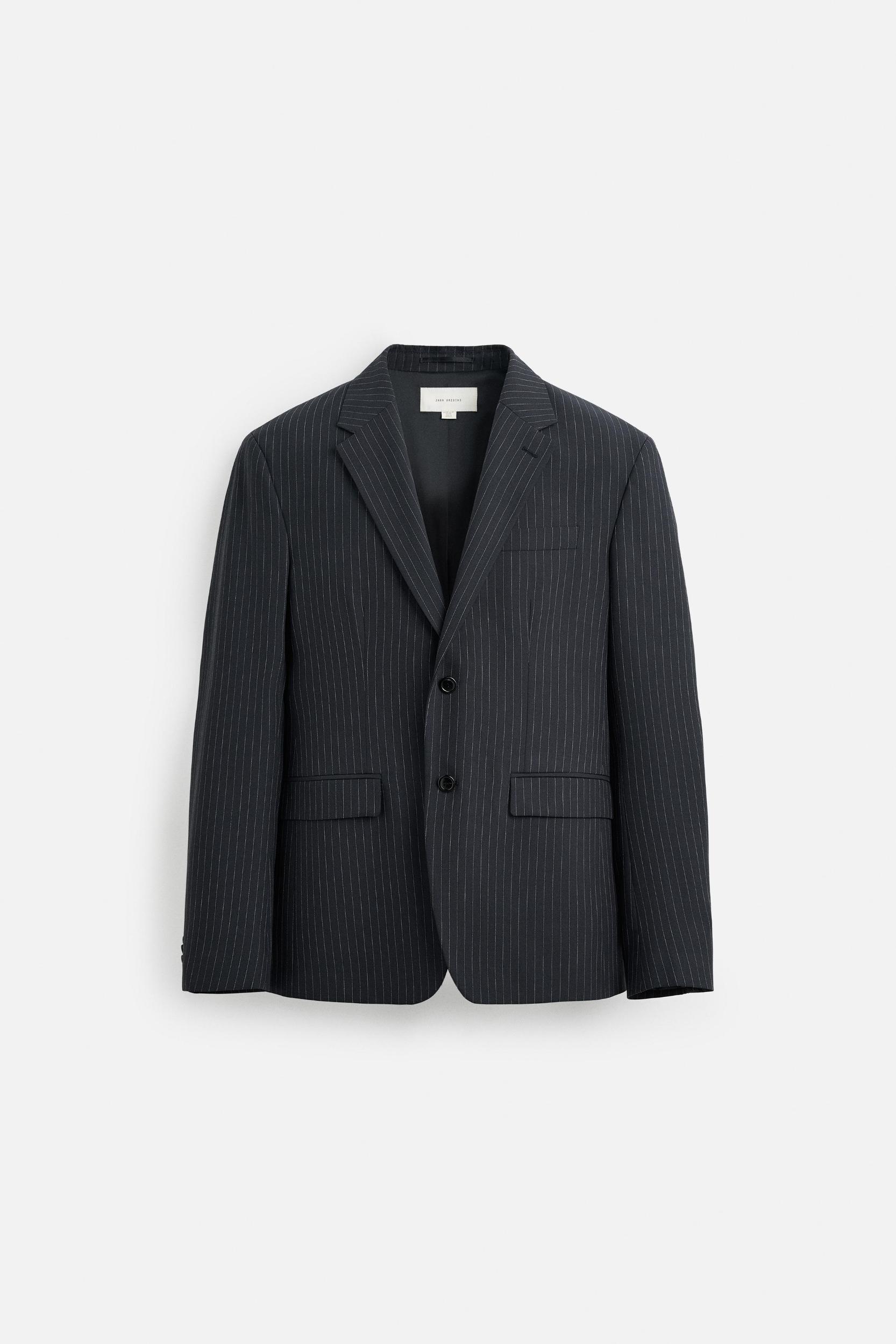 PINSTRIPE SUIT JACKET Product Image