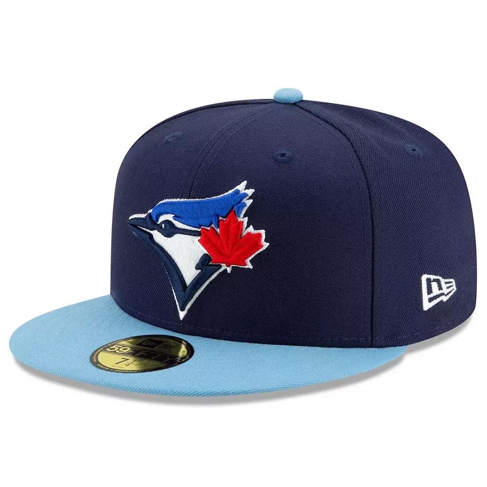 Men's New Era Navy Toronto Blue Jays Alternate 4 Authentic Collection On-Field 59FIFTY Fitted Hat,  Product Image