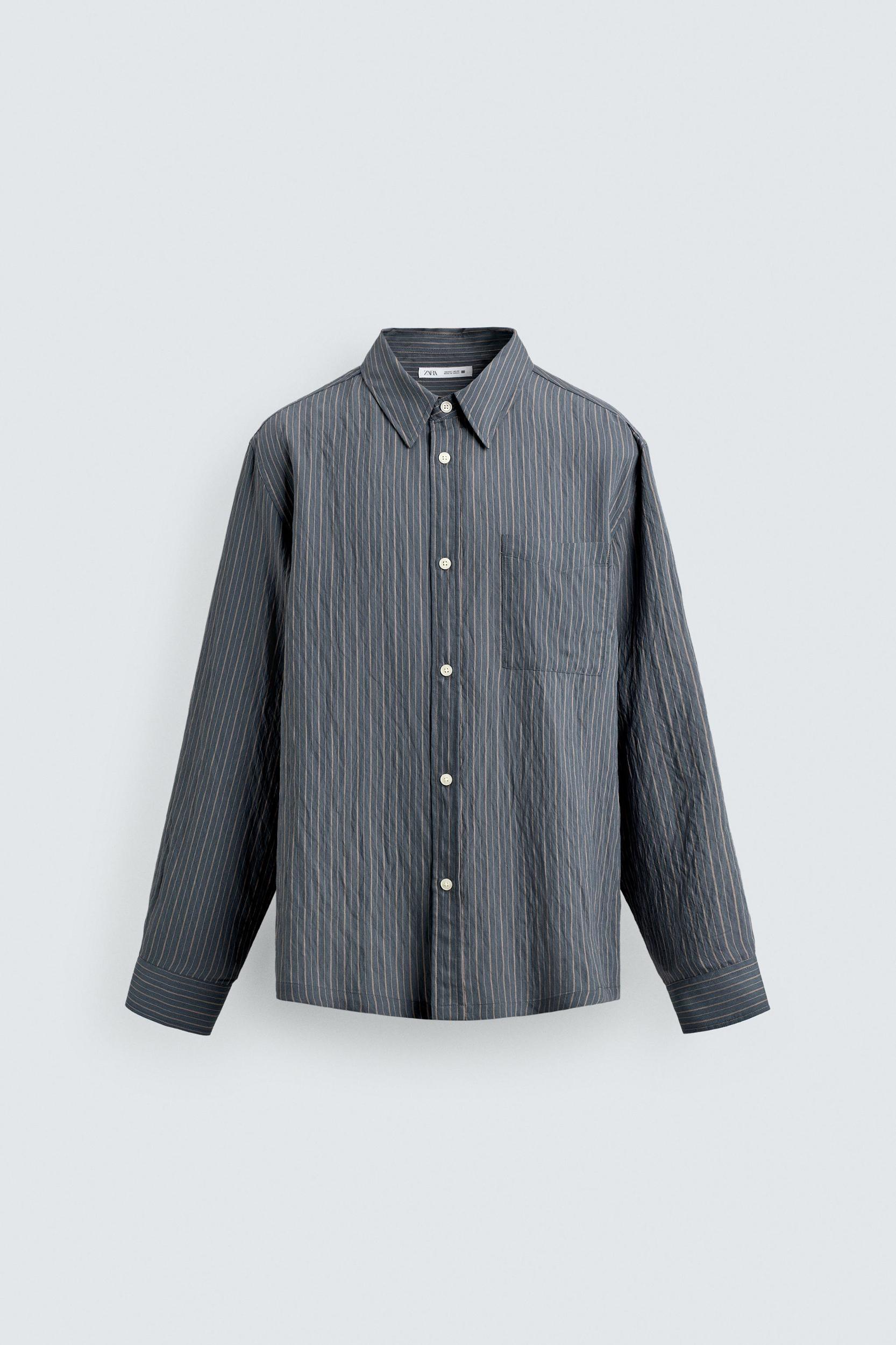 FLOWY STRIPED SHIRT Product Image