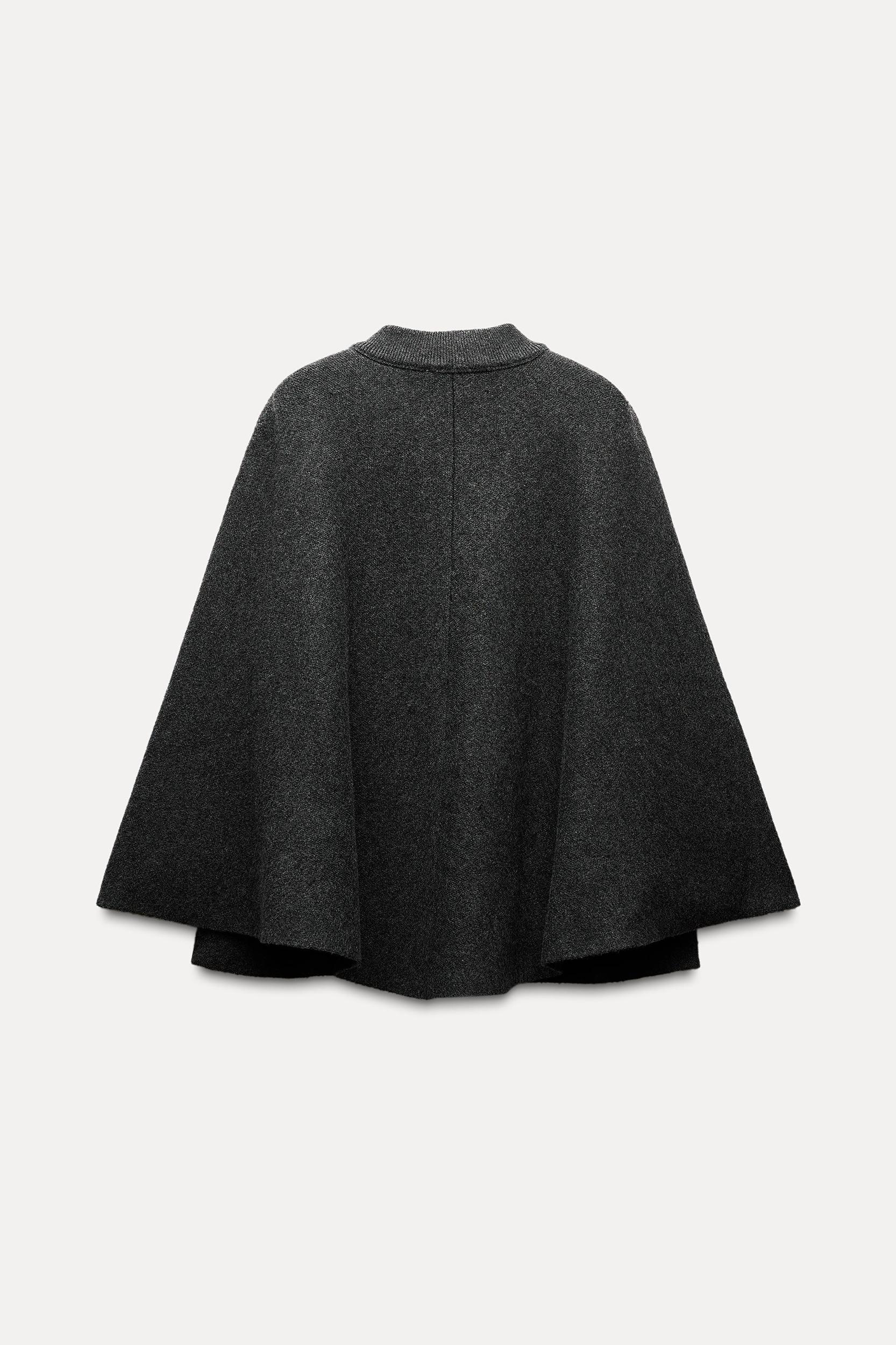 KNIT CAPE COAT Product Image