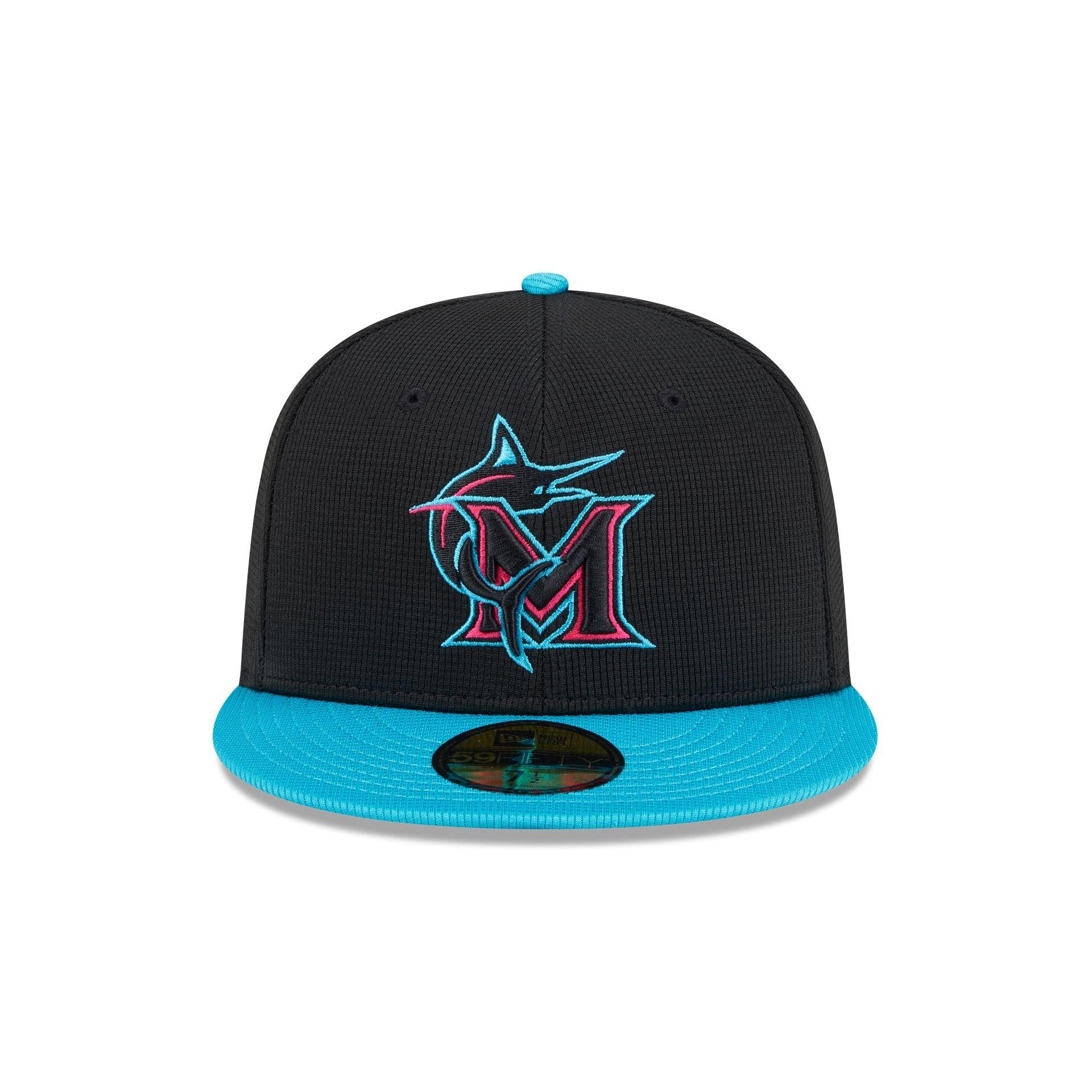 Miami Marlins City Connect Batting Practice 59FIFTY Fitted Hat Male Product Image