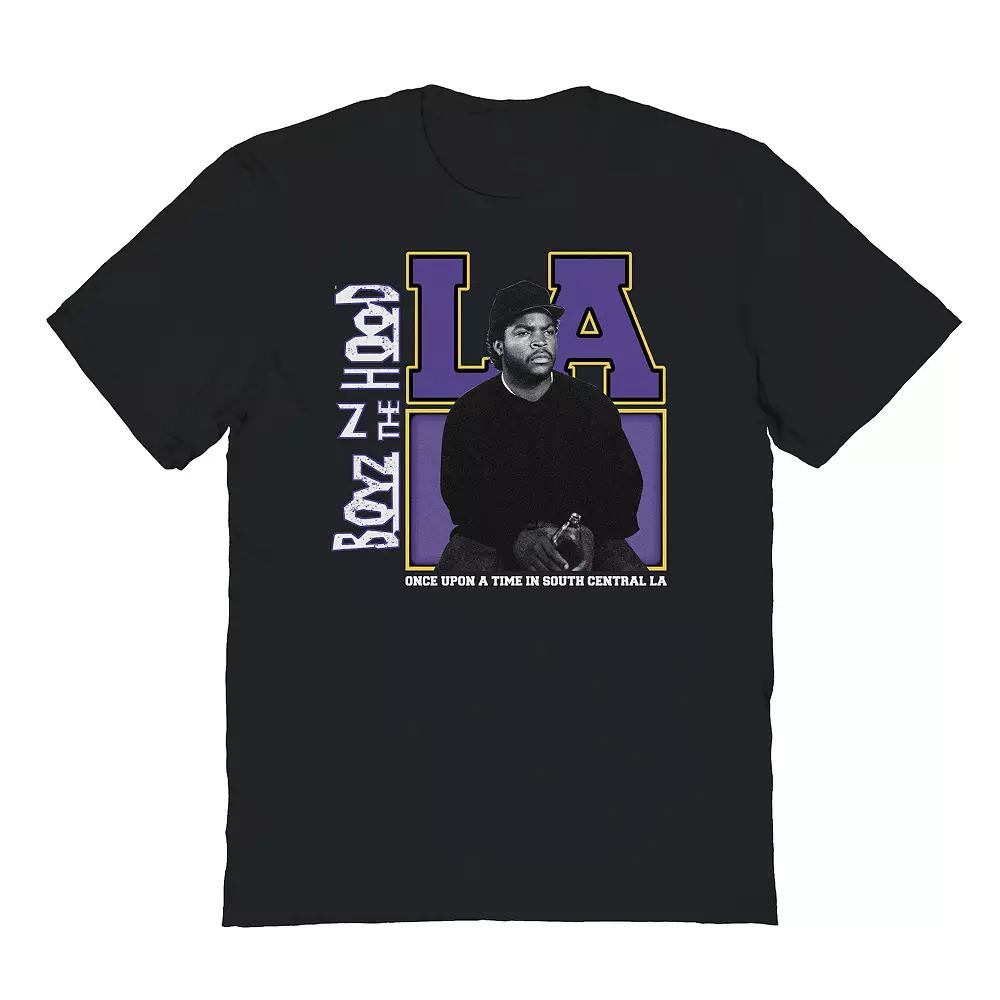 Men's Purple Graphic T-Shirt, Size: Small, Black Product Image