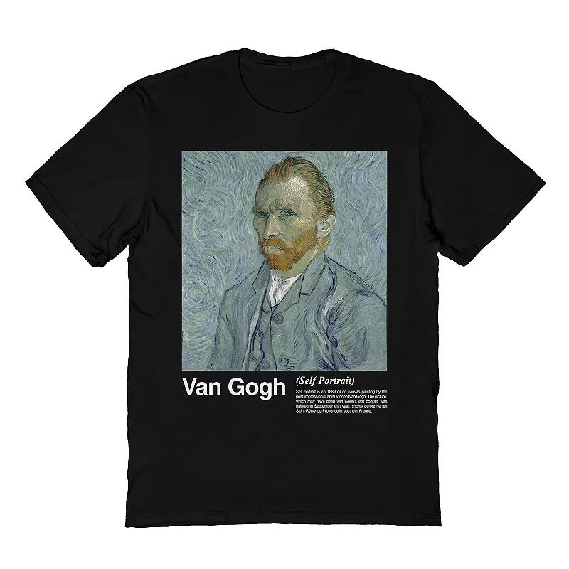 Men's Van Gogh Tee, Size: XL, Black Product Image